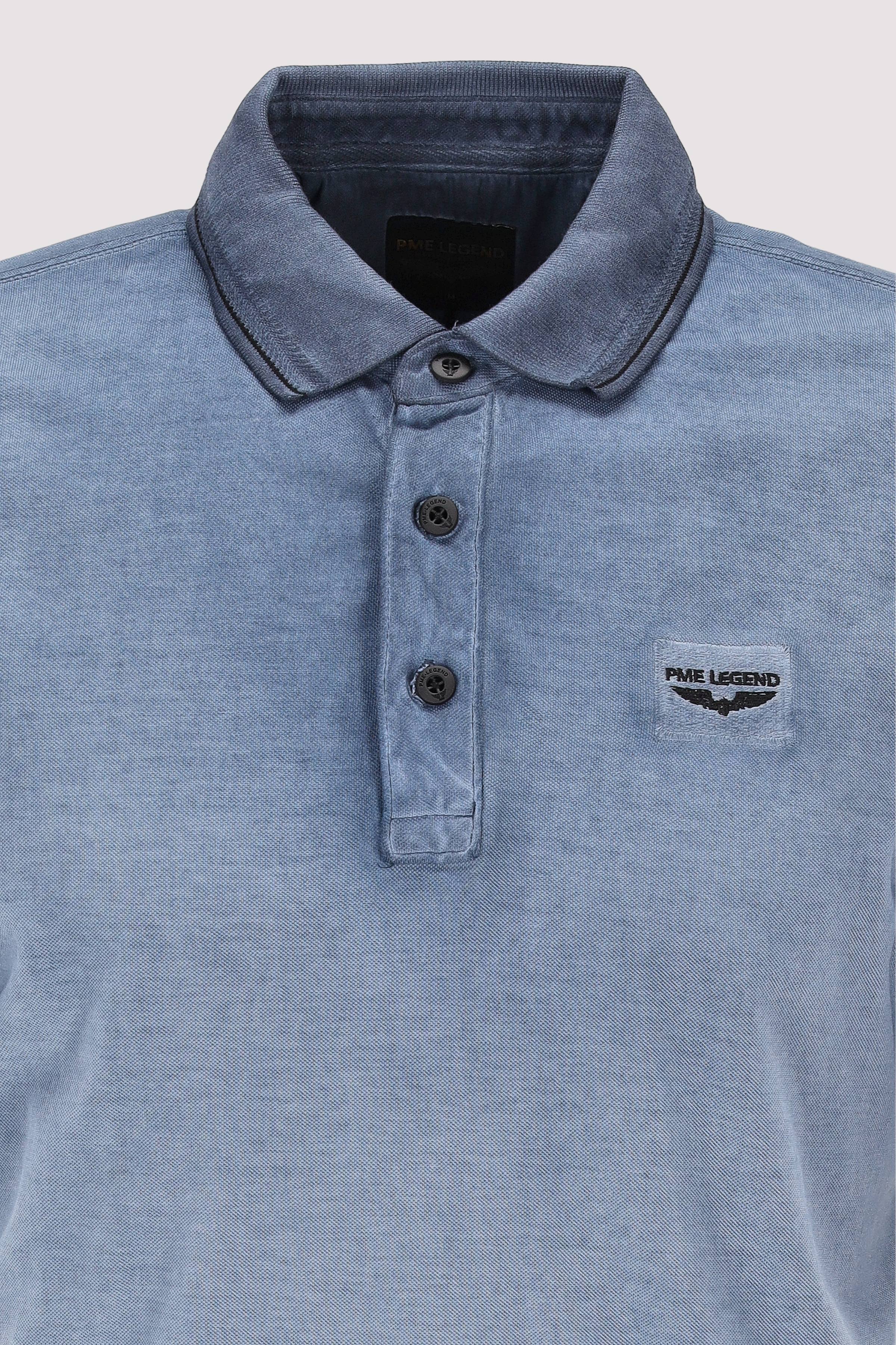 PME Legend - Short sleeve polo cold dye piq PME Legend - Short sleeve polo cold dye piq