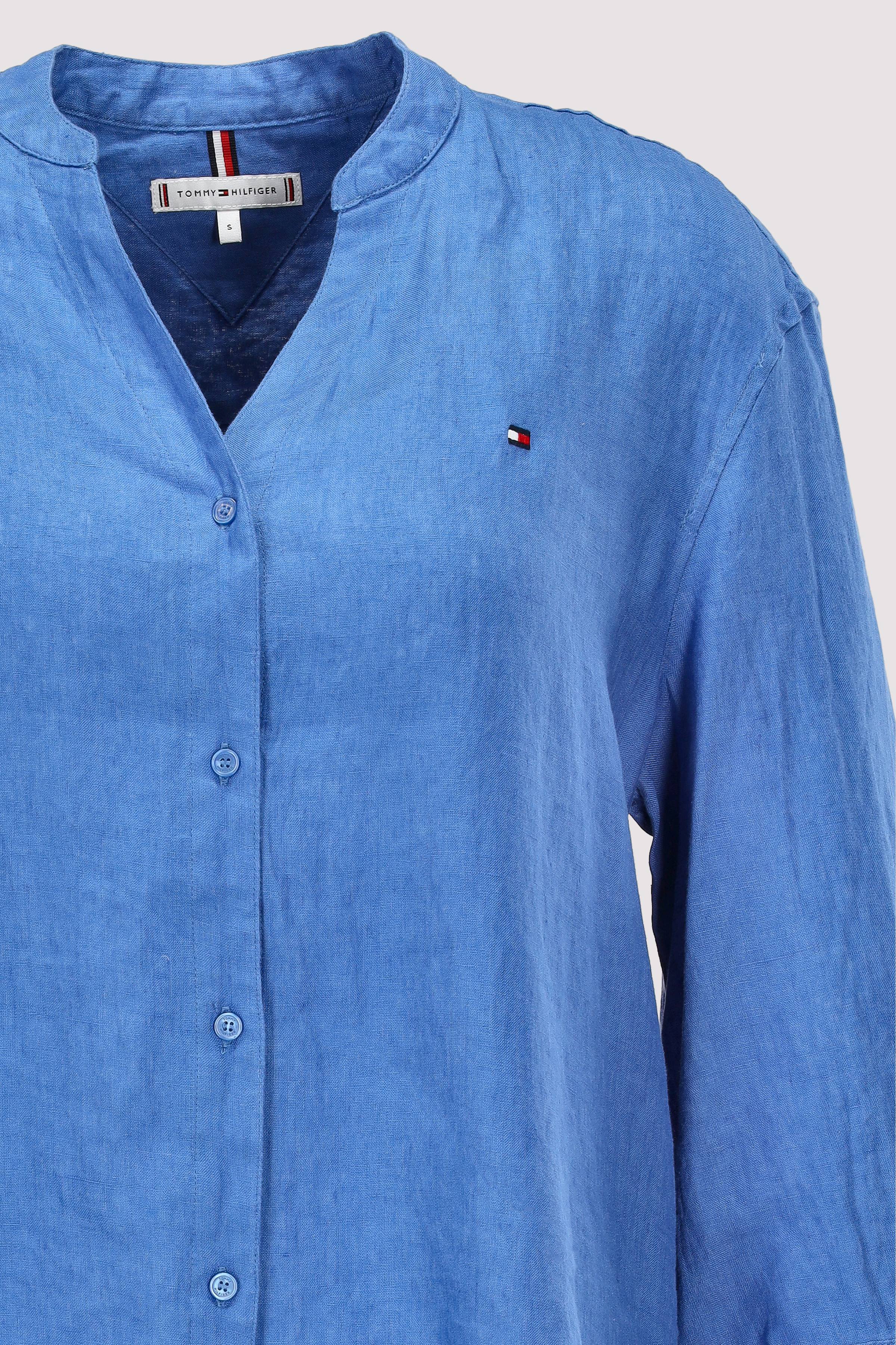 Tommy Hilfiger - Tommy Hilfiger Leinenbluse blau feminin
