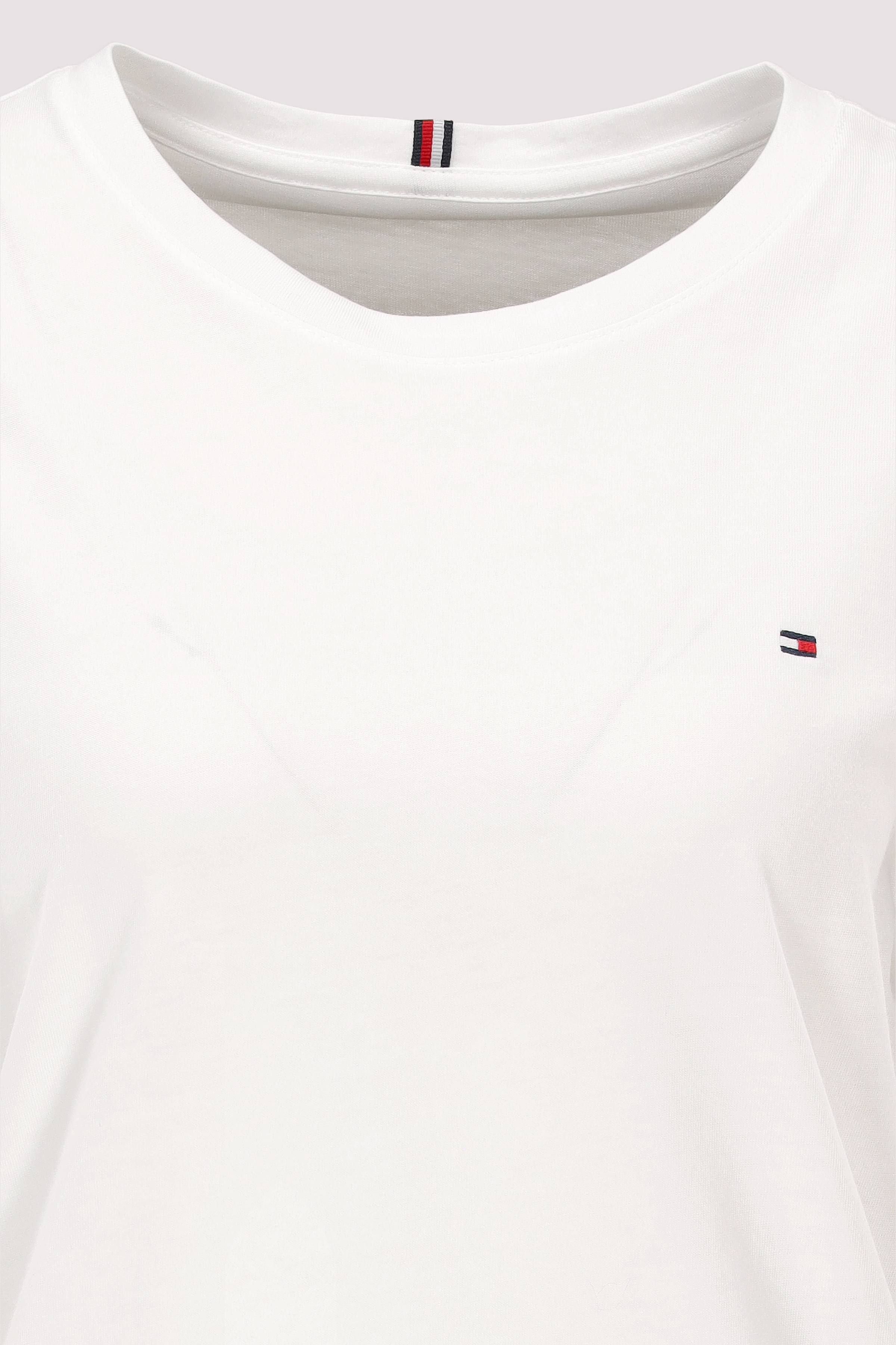 Tommy Hilfiger - Tommy Hilfiger Damen T-Shirt Weiß