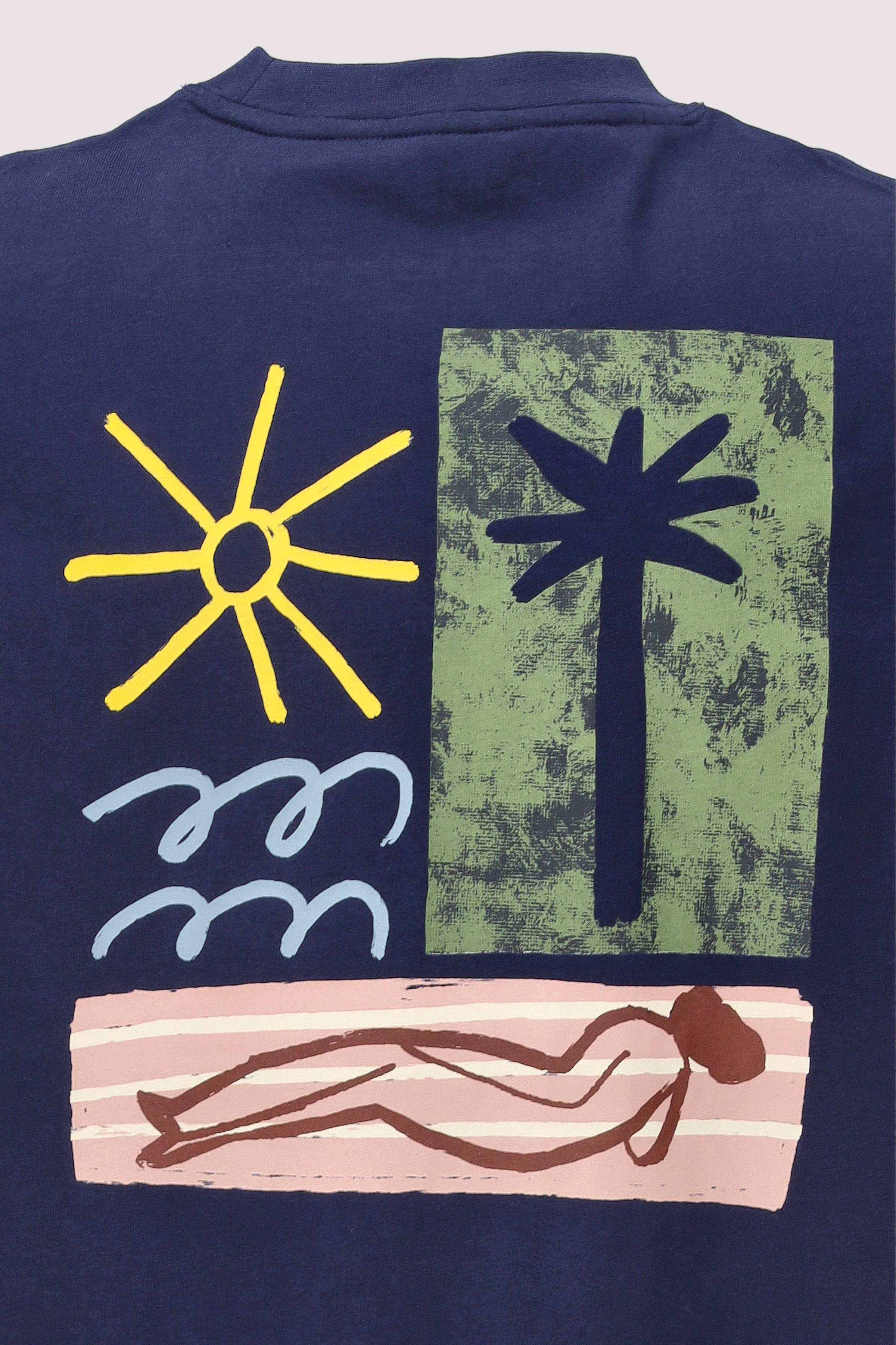 Selected - Selected T-Shirt Ocean cavern