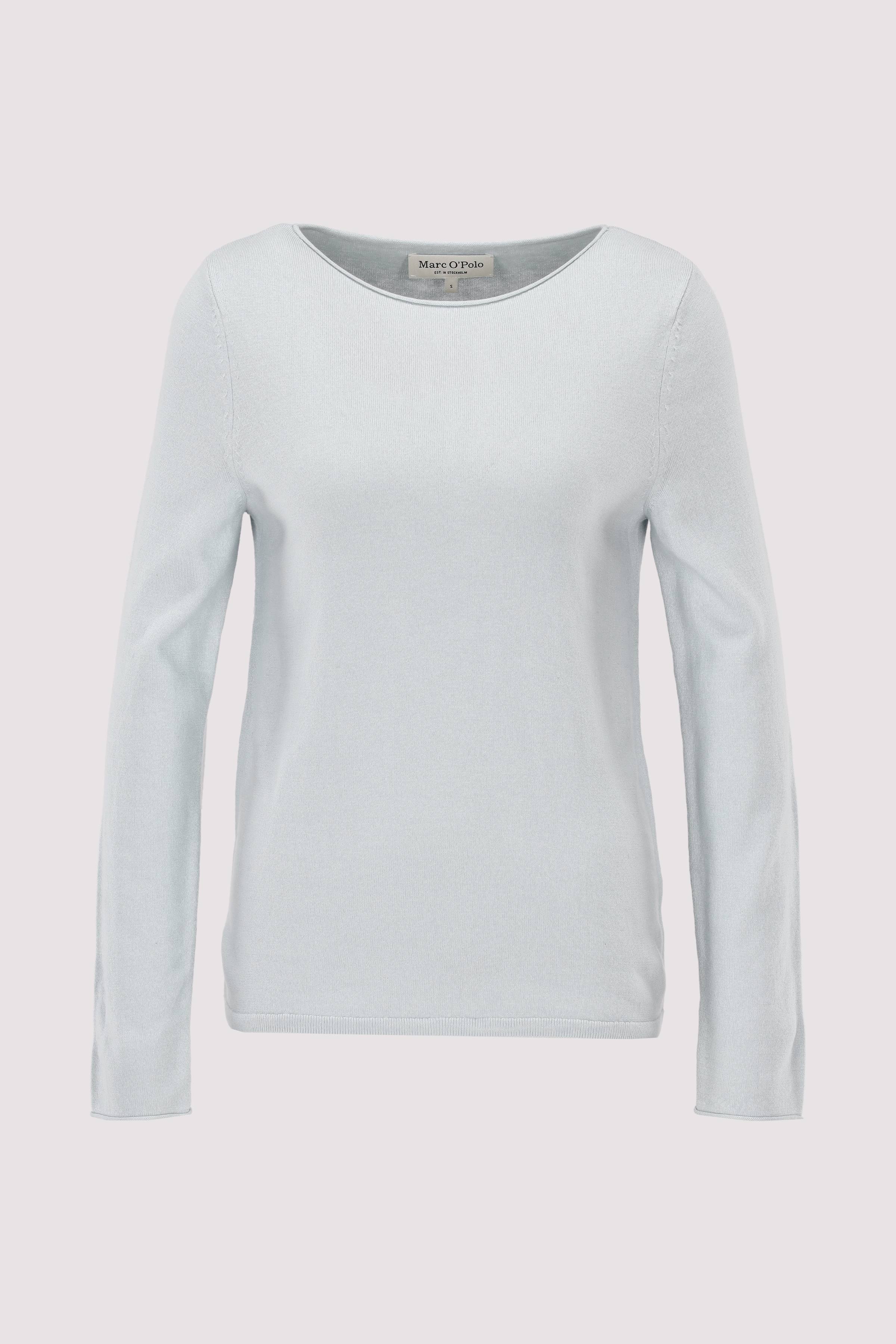 Pullover, longsleeve, boat nec