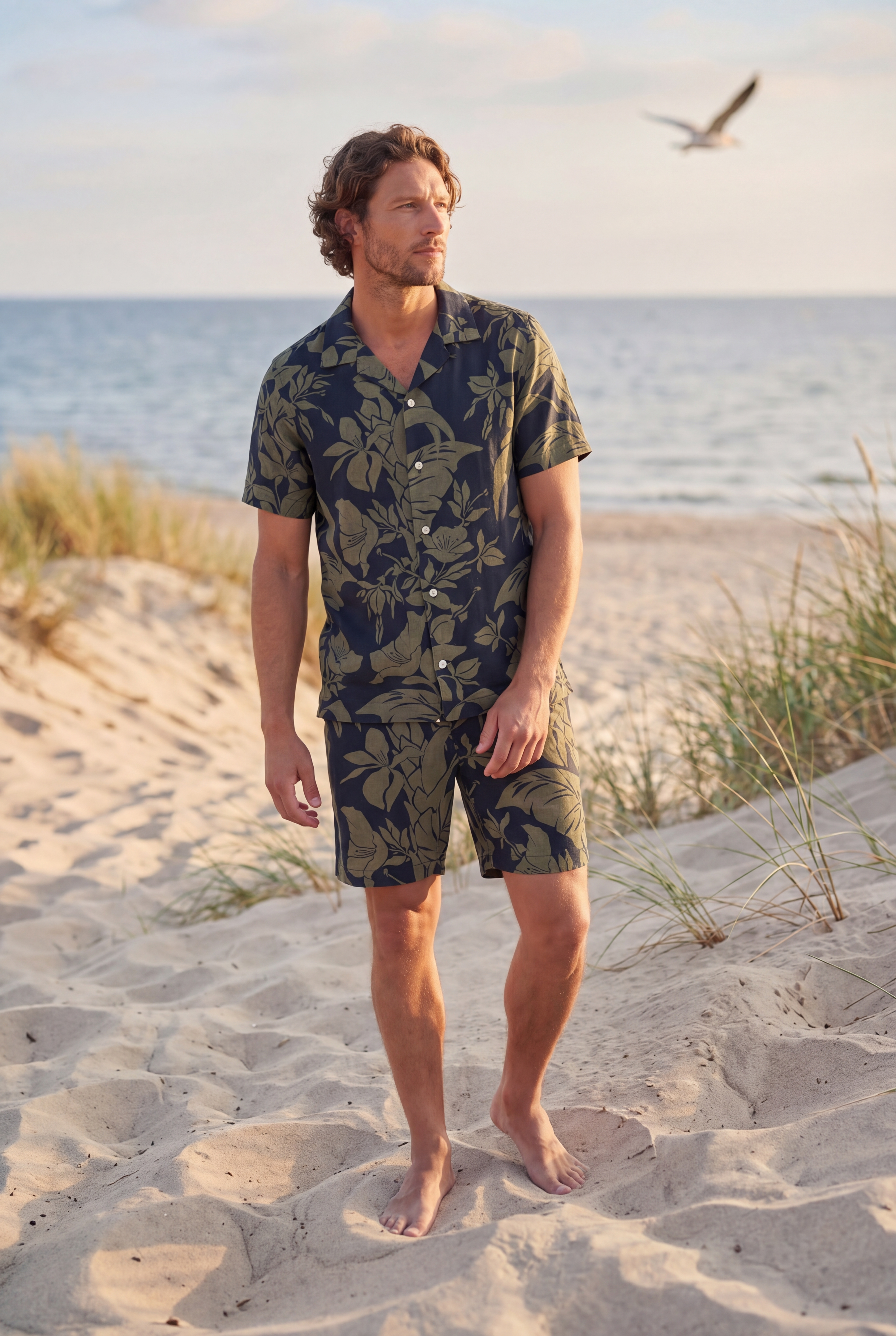 Tommy Hilfiger Herren-Set mit tropical Prints