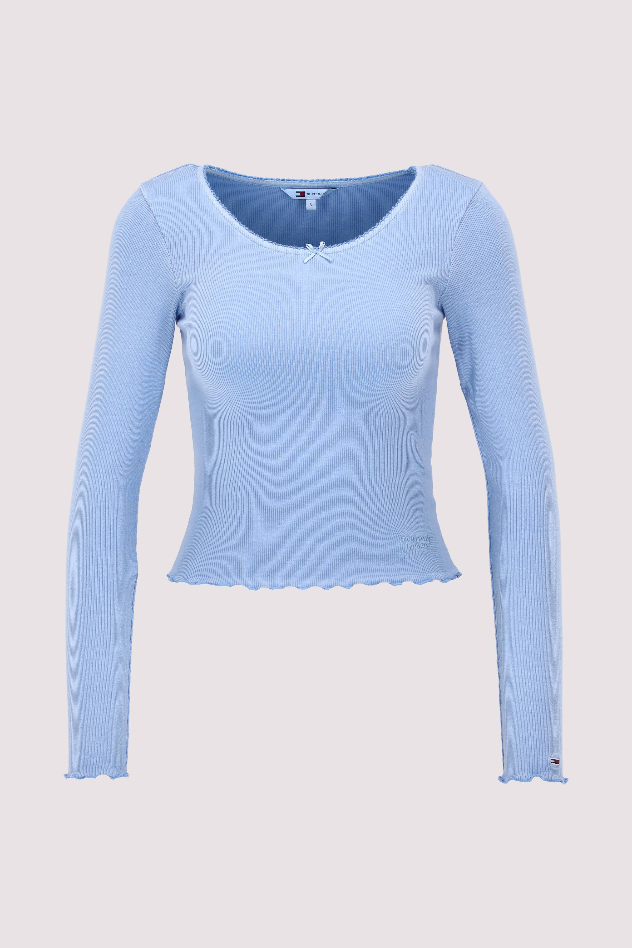 TJW SLIM SCALLOP RIB LS