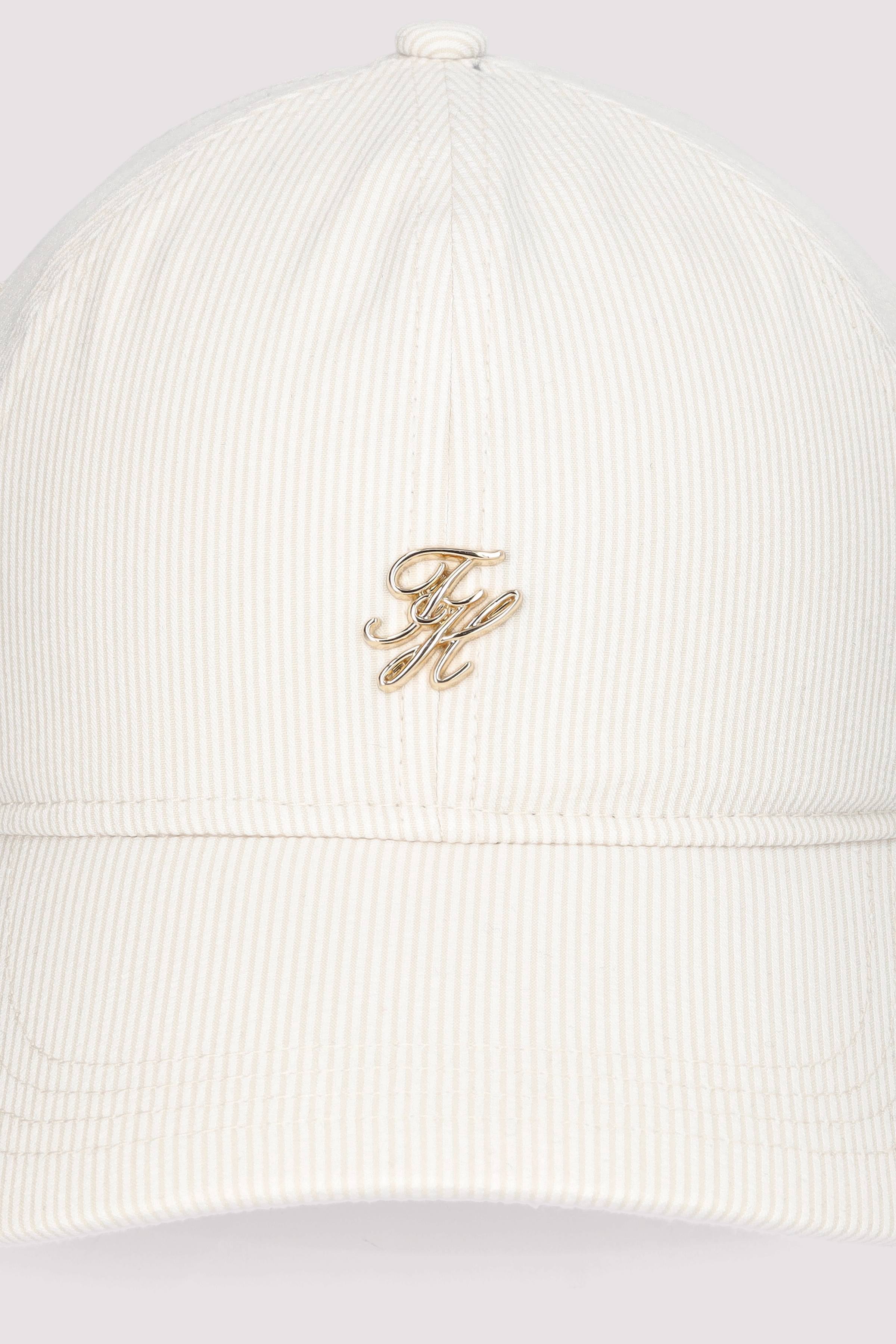 TH SCRIPT STRIPED CAP