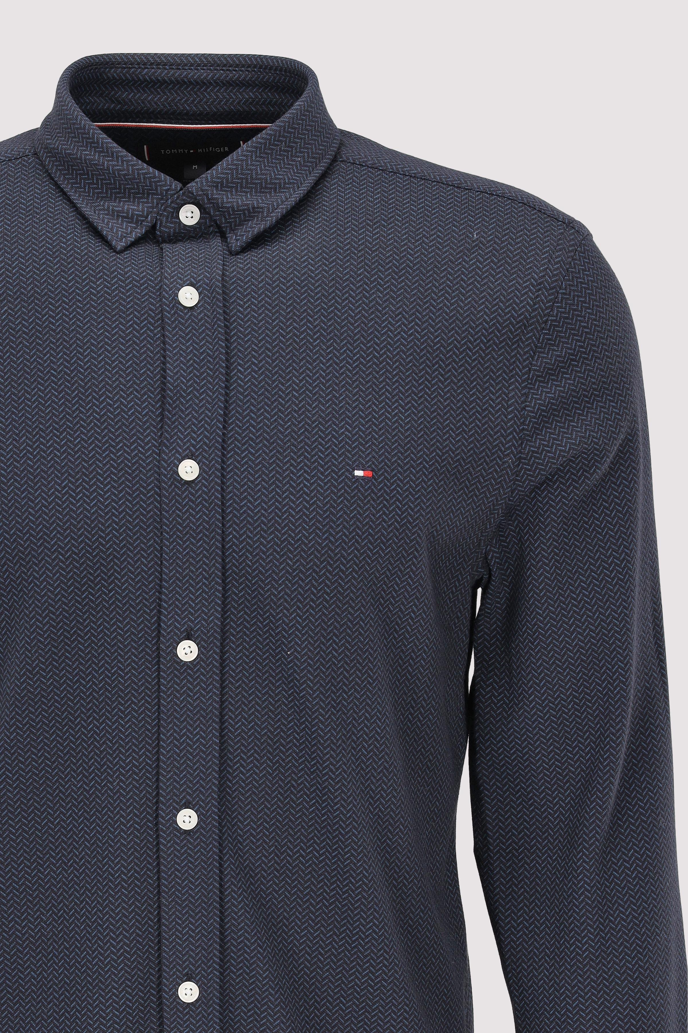 Tommy Hilfiger - PERFORMANCE OXF PIQUE PRT SHIR