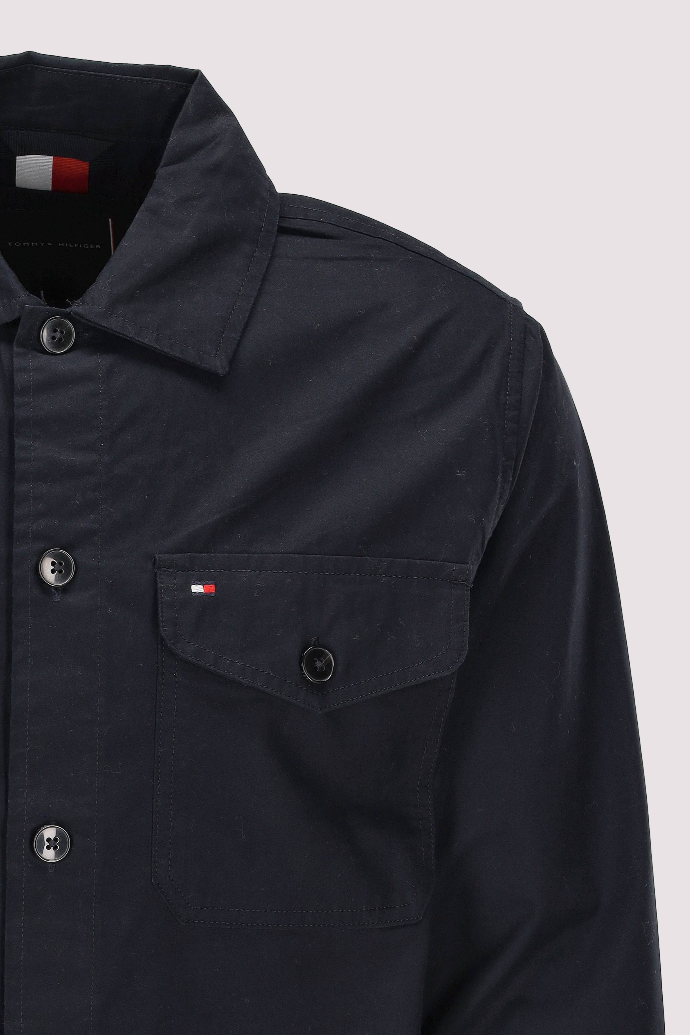 Tommy Hilfiger - COTTON TWILL SHIRT JACKET Tommy Hilfiger - COTTON TWILL SHIRT JACKET