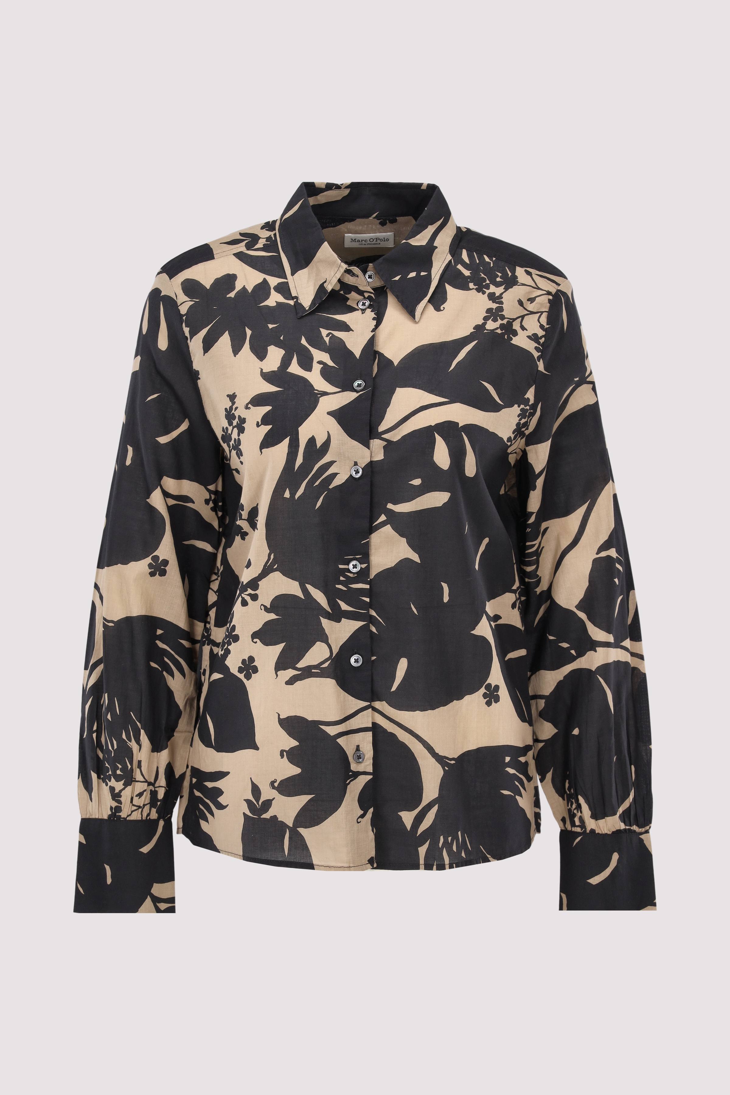 Blouse, long sleeve, kent coll