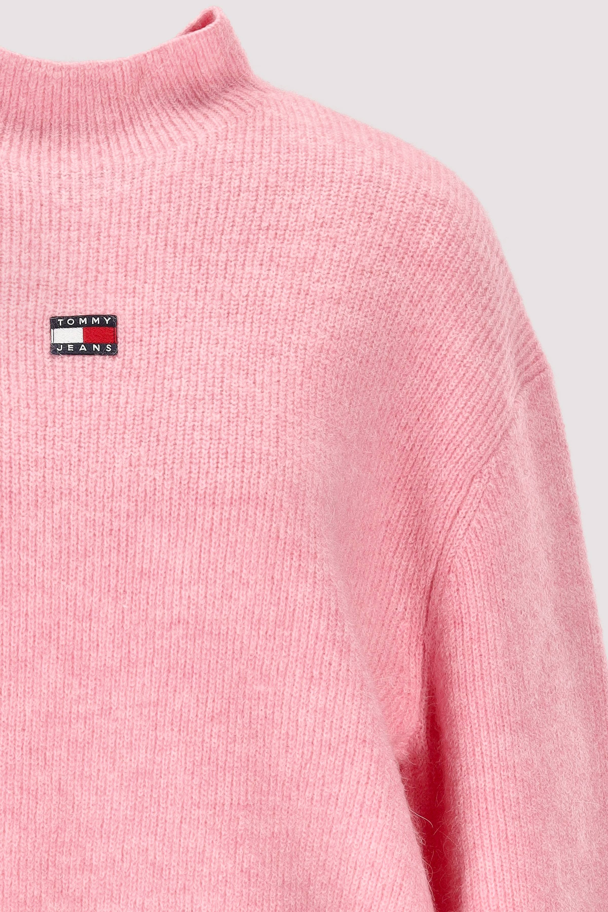Tommy Hilfiger - Tommy Hilfiger langer Pullover pink