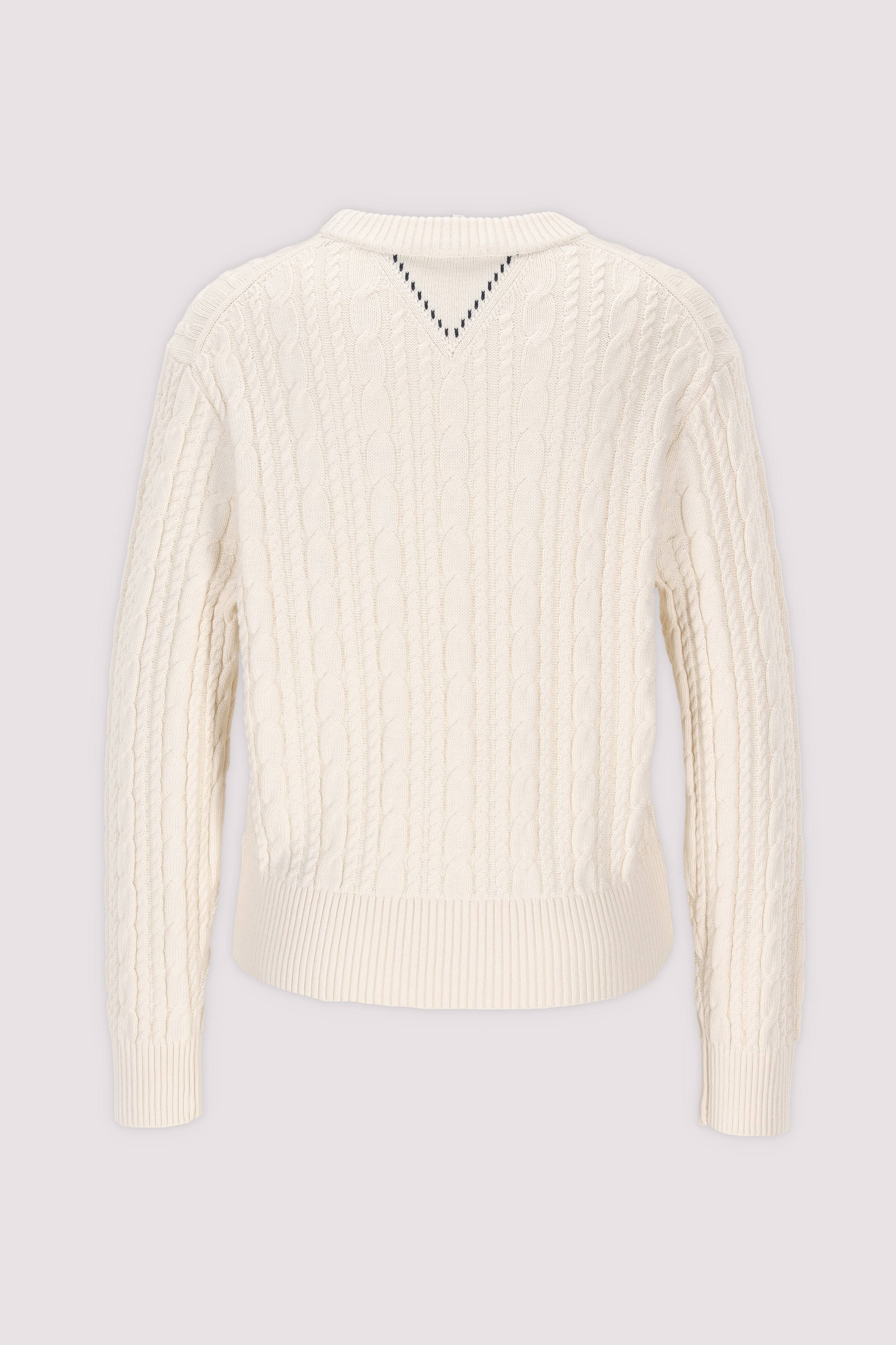 Tommy Hilfiger kurzer Pullover gelb