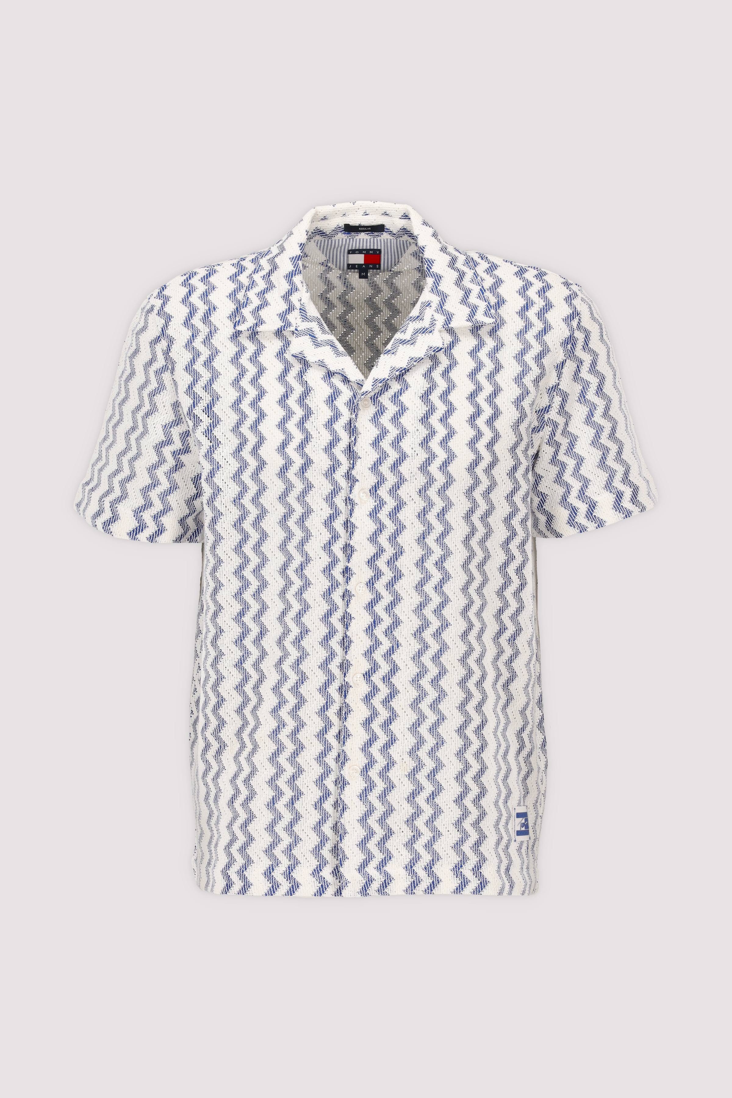 Tommy Hilfiger Kurzarmhemd, blau