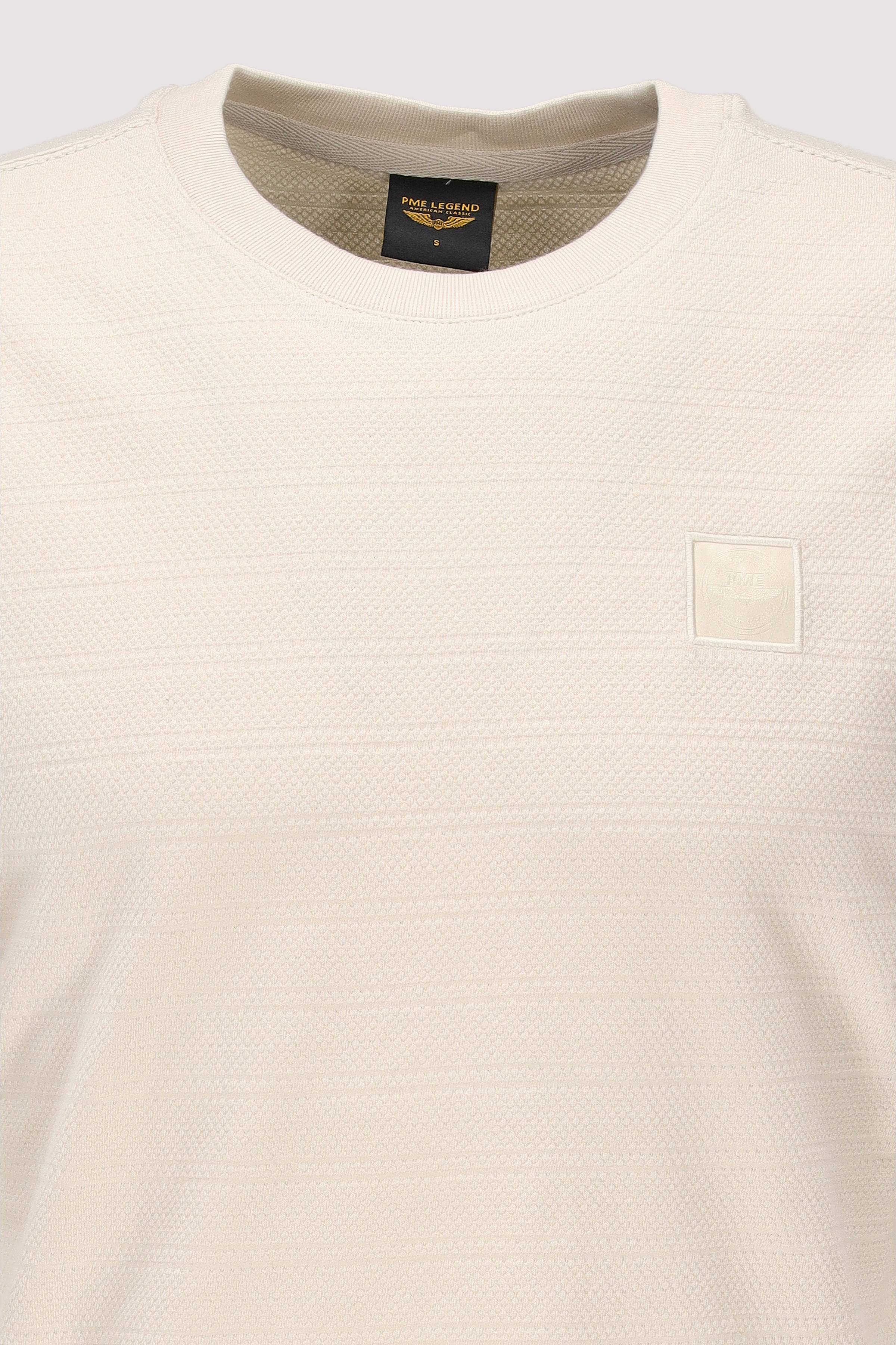 PME Legend - Short sleeve r-neck jacquard s