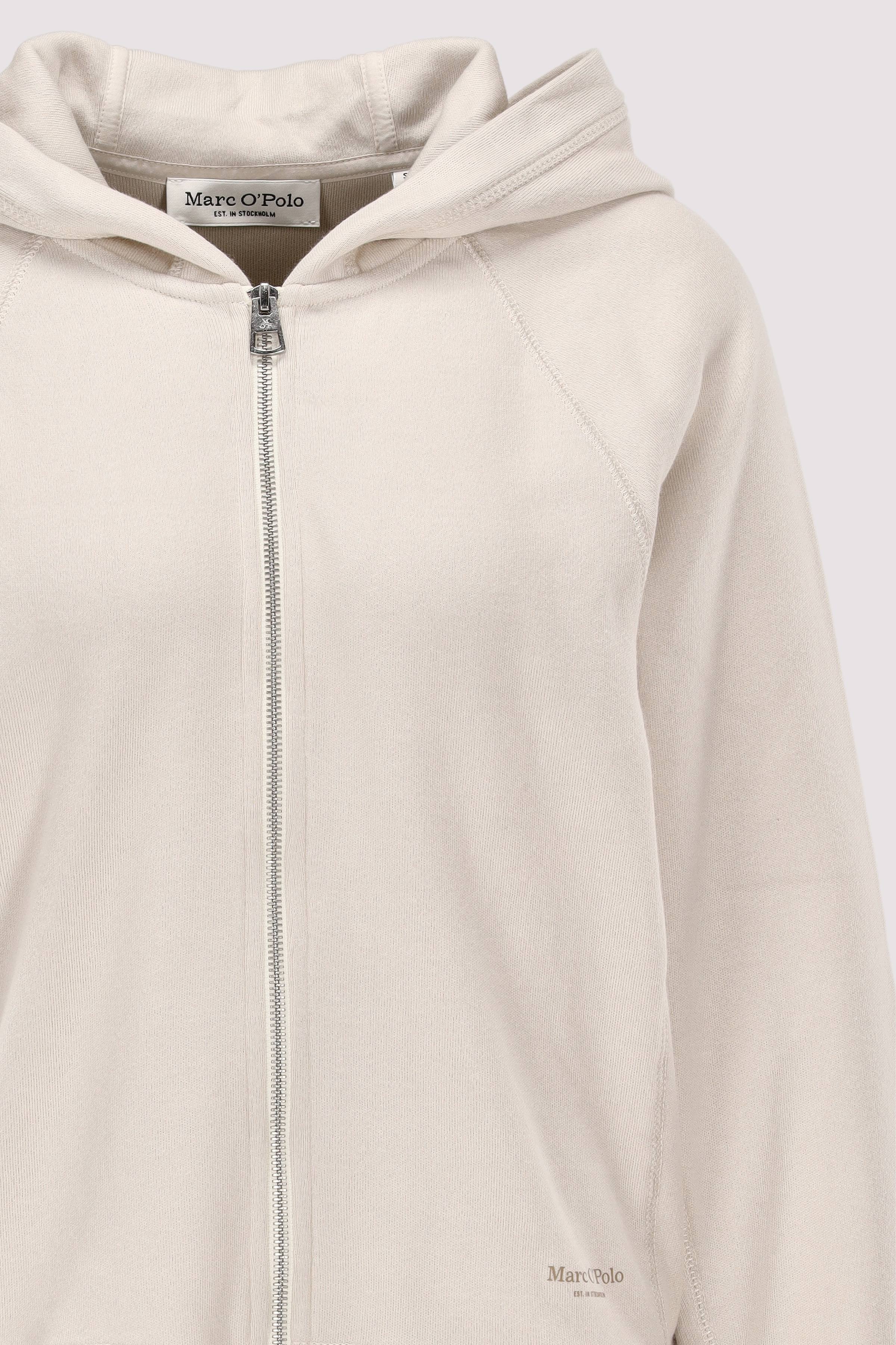 Marc O Polo Casual - Marc O'Polo Damen-Sweatjacke Grey silk
