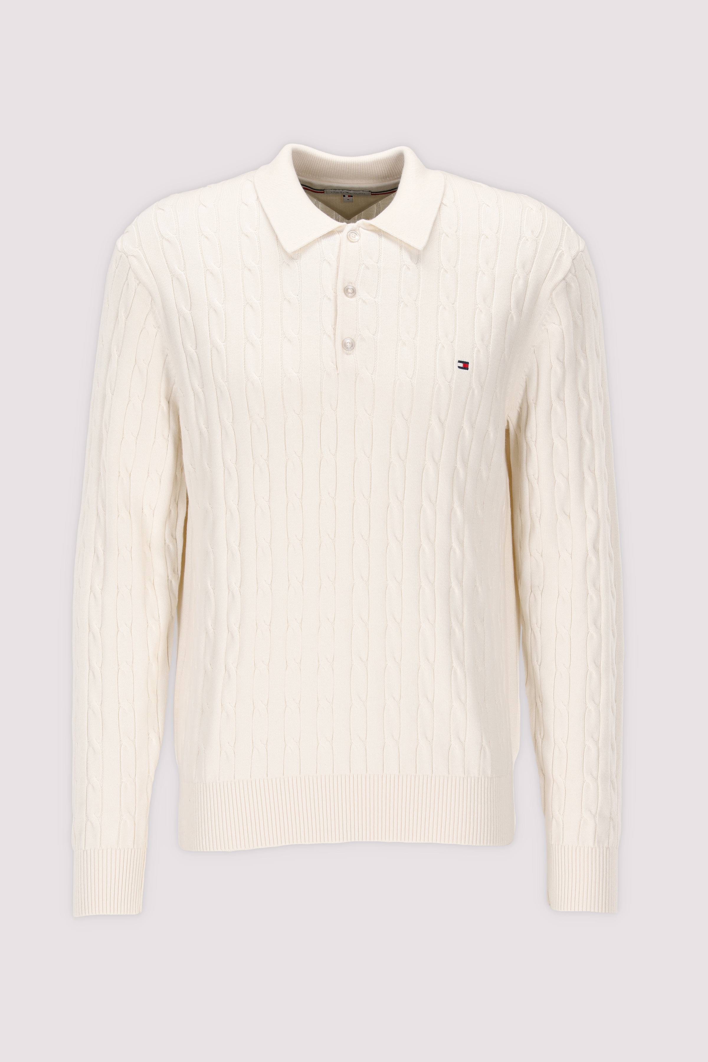 Tommy Hilfiger gelber Rundhalspullover