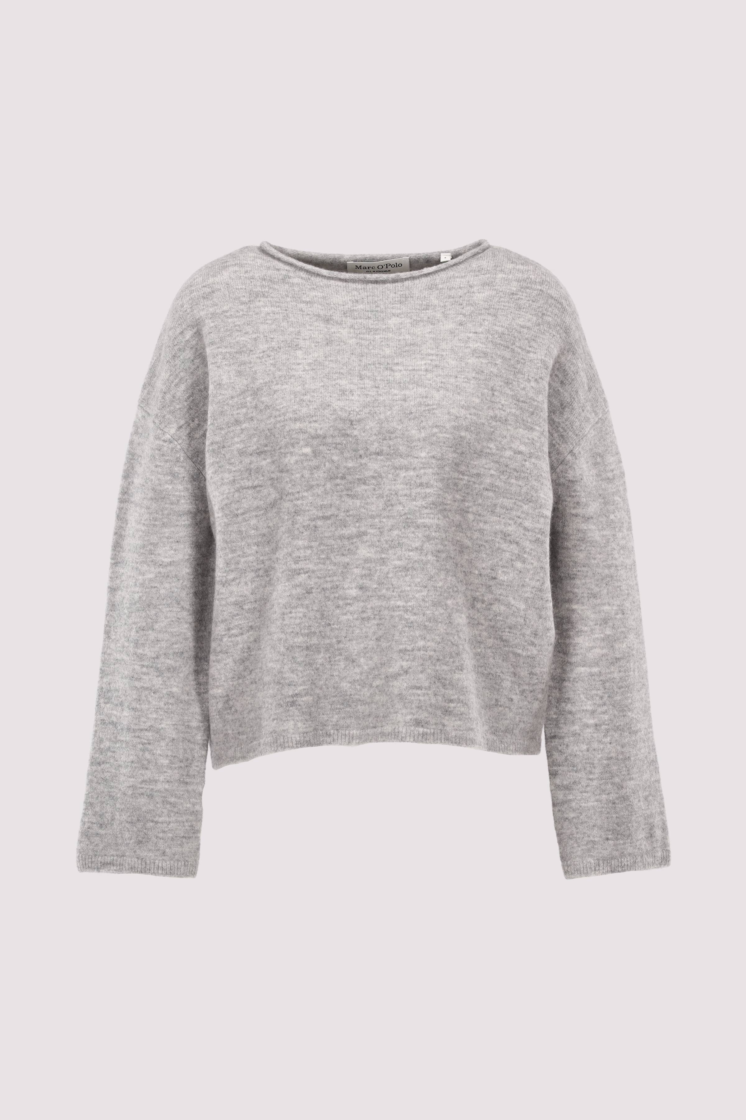 Pullover, longsleeve, boat nec
