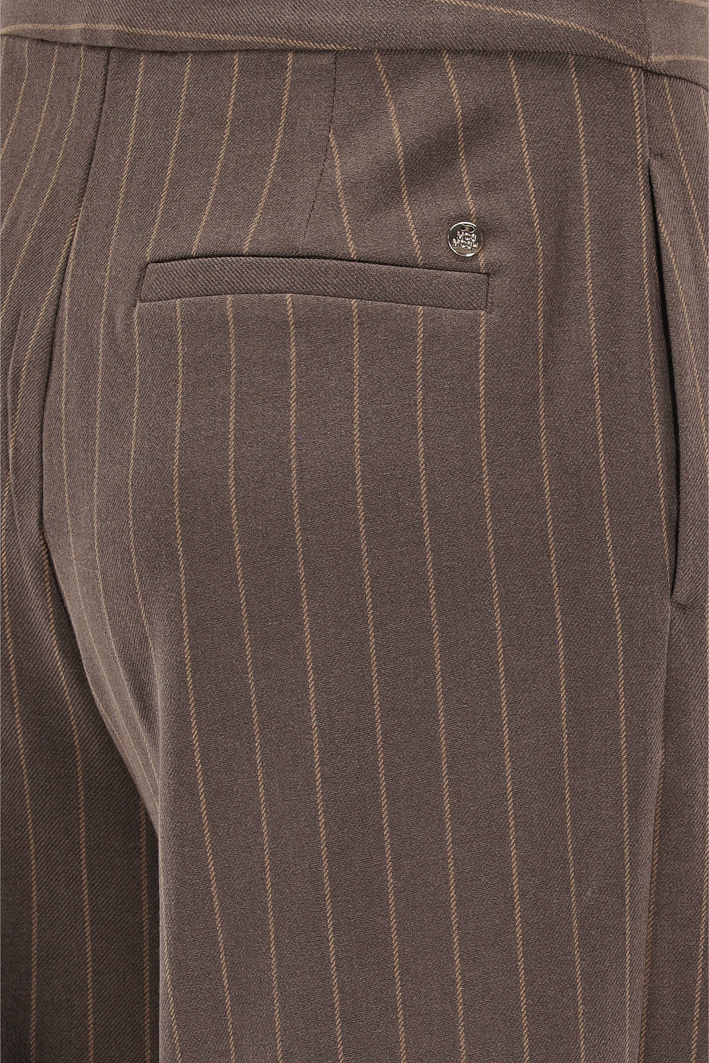 MosMosh - MosMosh Wide-Leg-Hose braun Komfort
