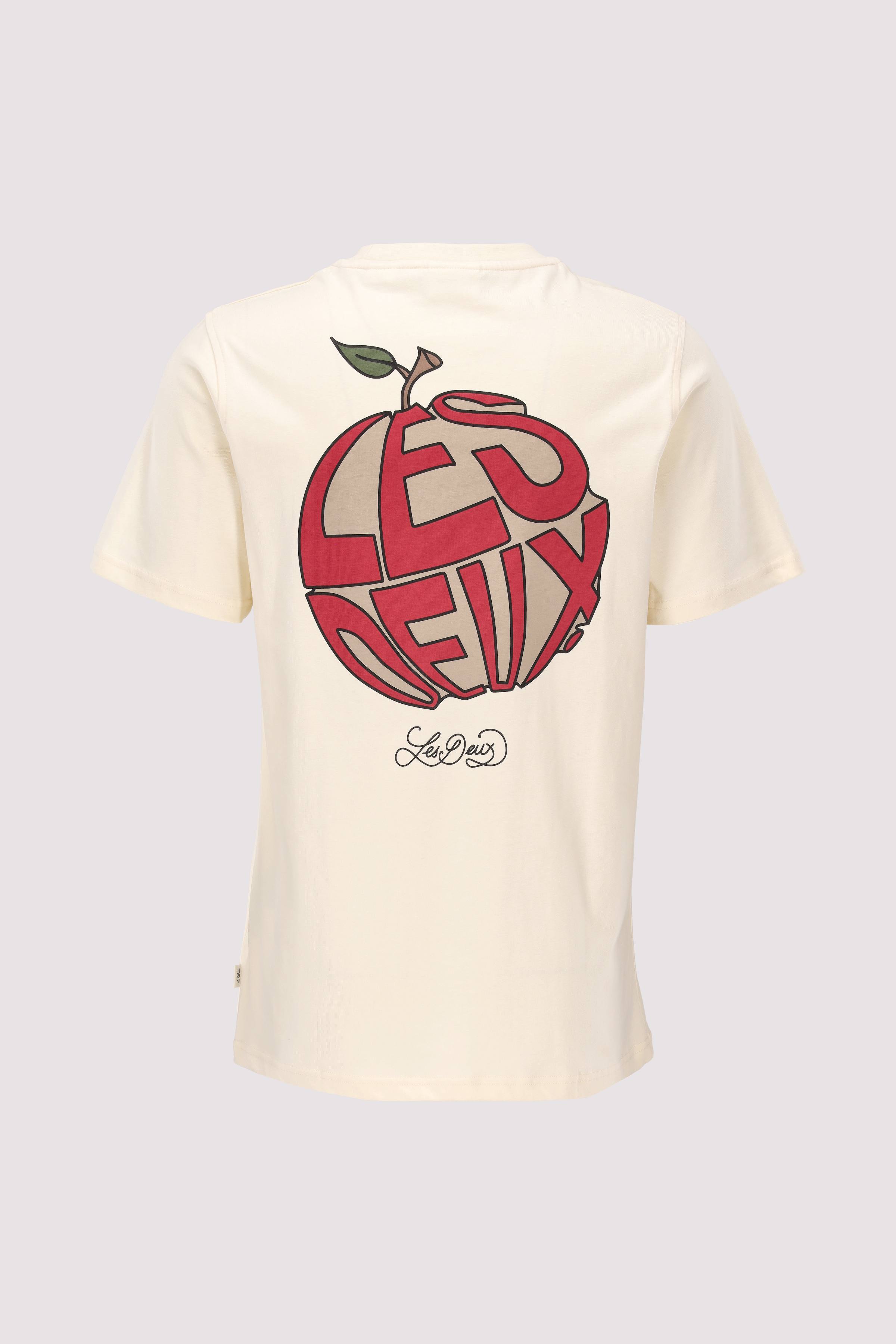 Les Deux kurzarm-T-Shirt aus Baumwolle