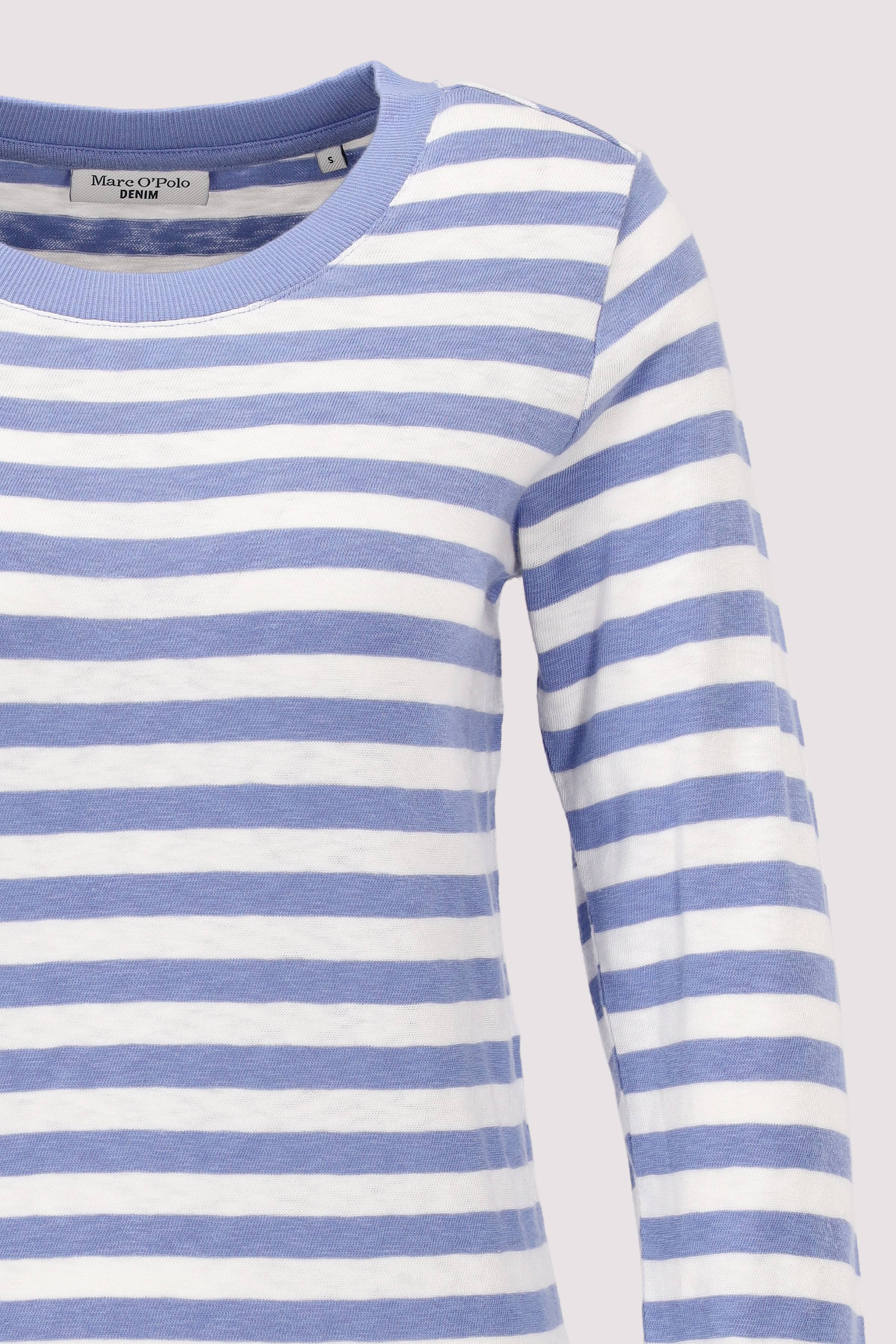 Marc O´Polo - T-Shirt, LSL, High Crewneck, S Marc O´Polo - T-Shirt, LSL, High Crewneck, S