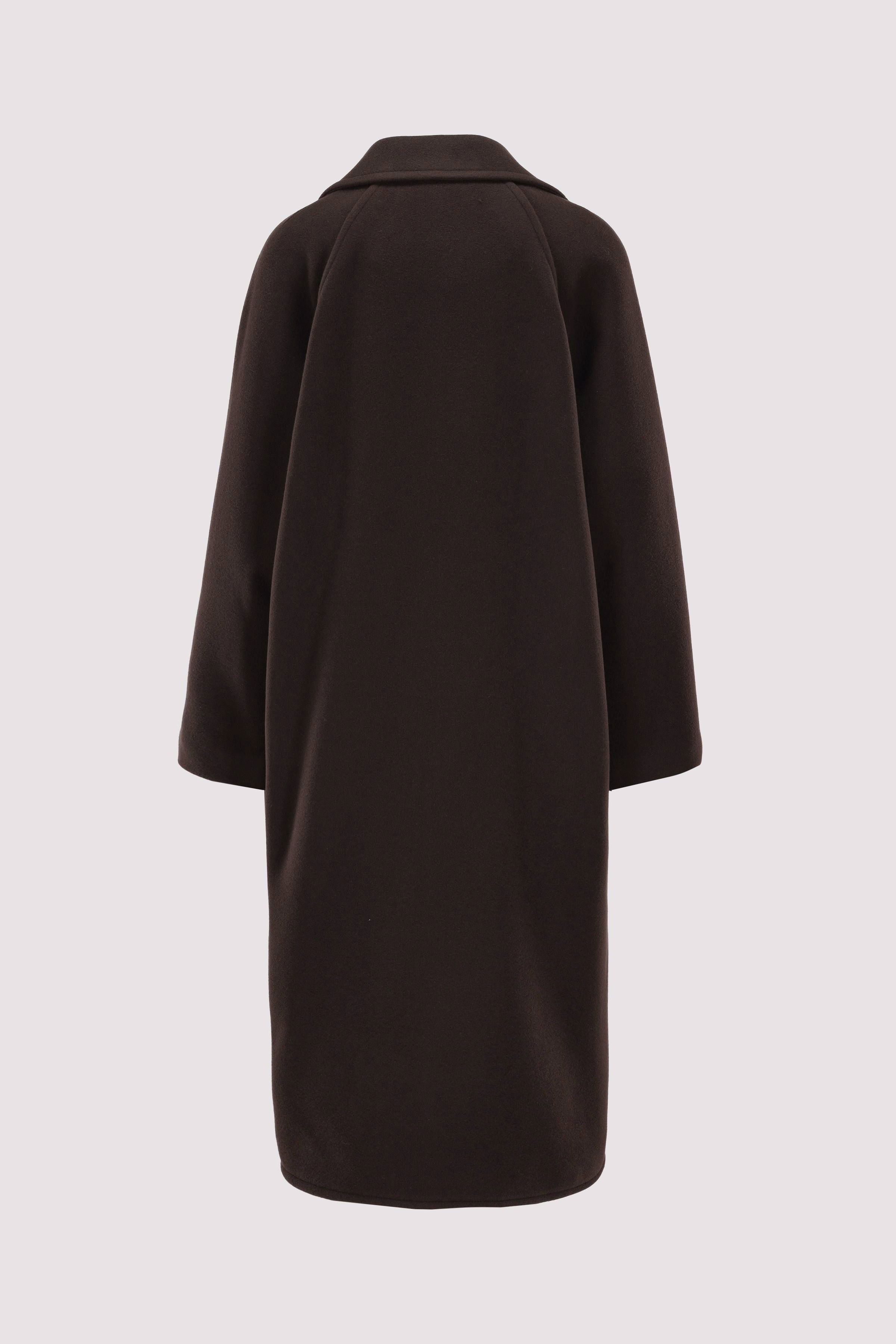 Cape coat, double wool, double
