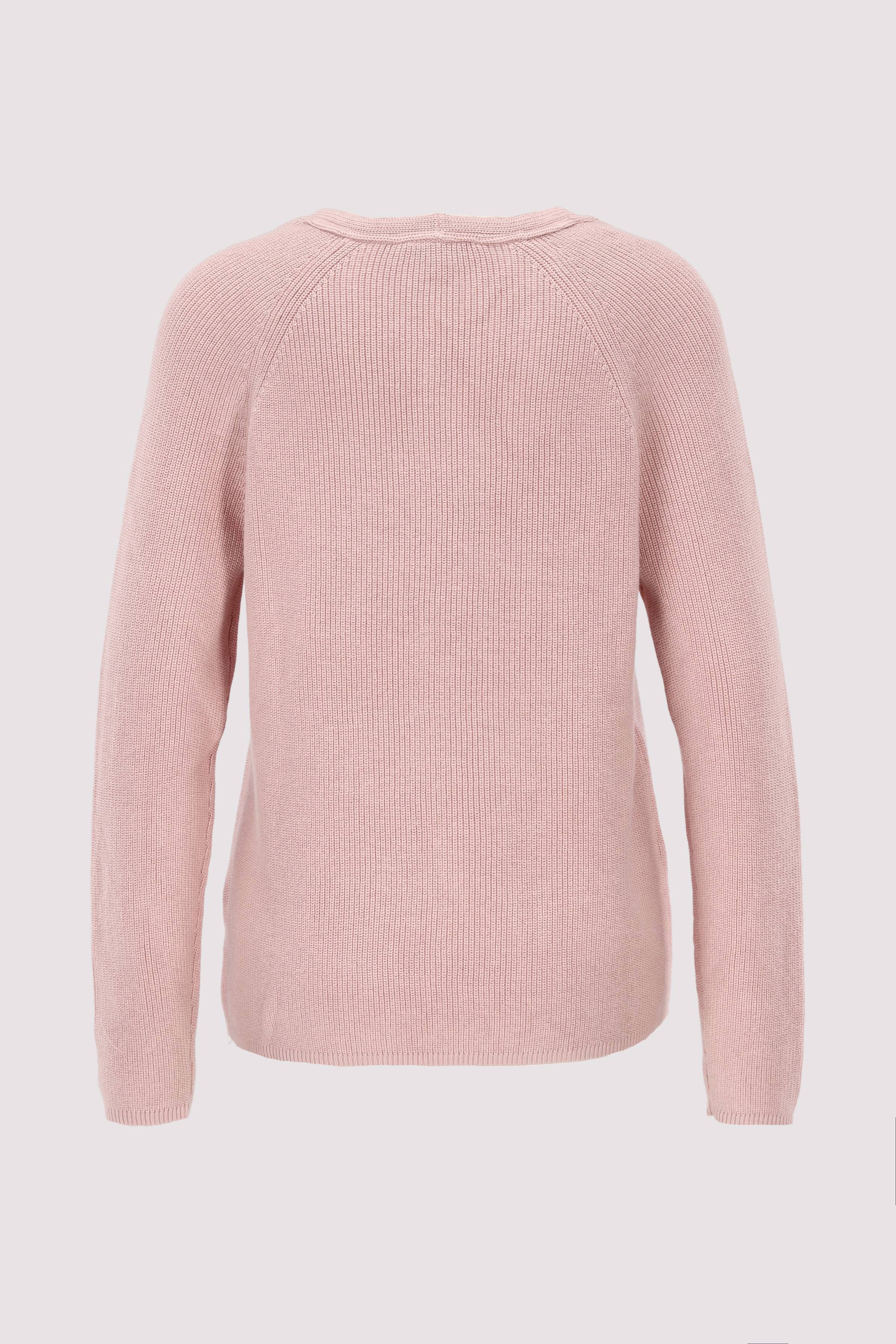 CO CARDI STITCH V-NK LS
