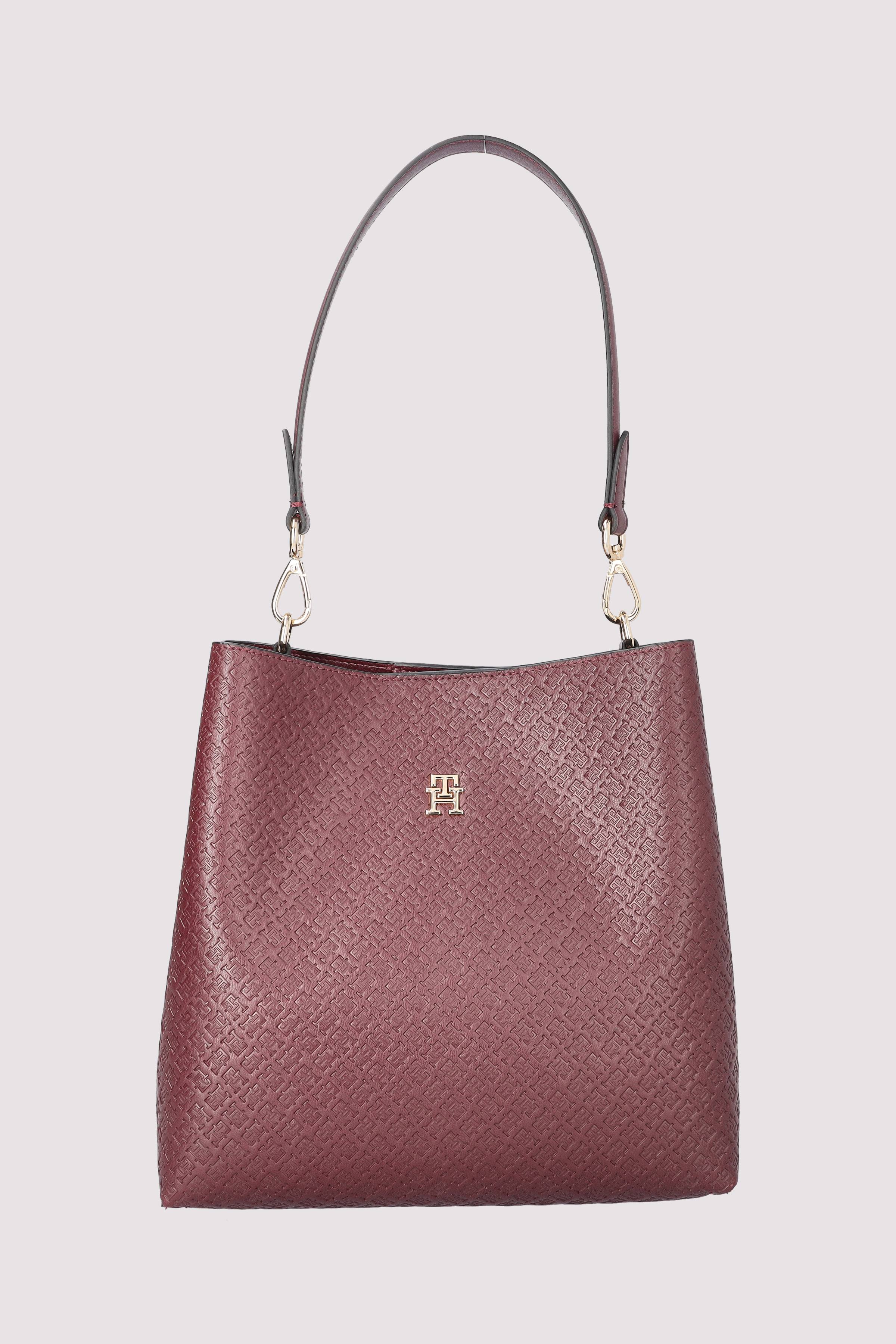 rote Handtasche Tommy Hilfiger