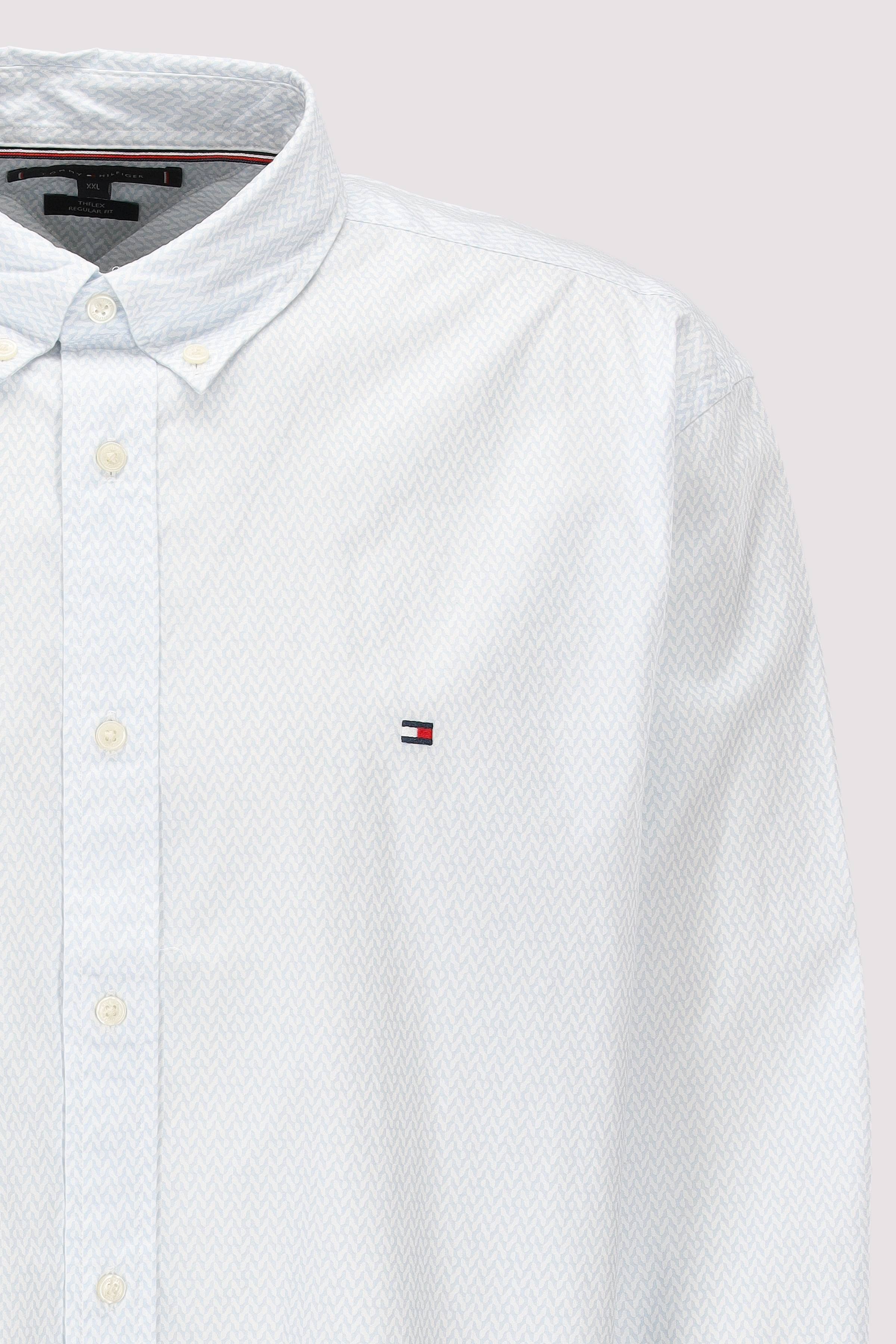 Tommy Hilfiger - FLEX POPLIN SMALL PRINT RF SHI