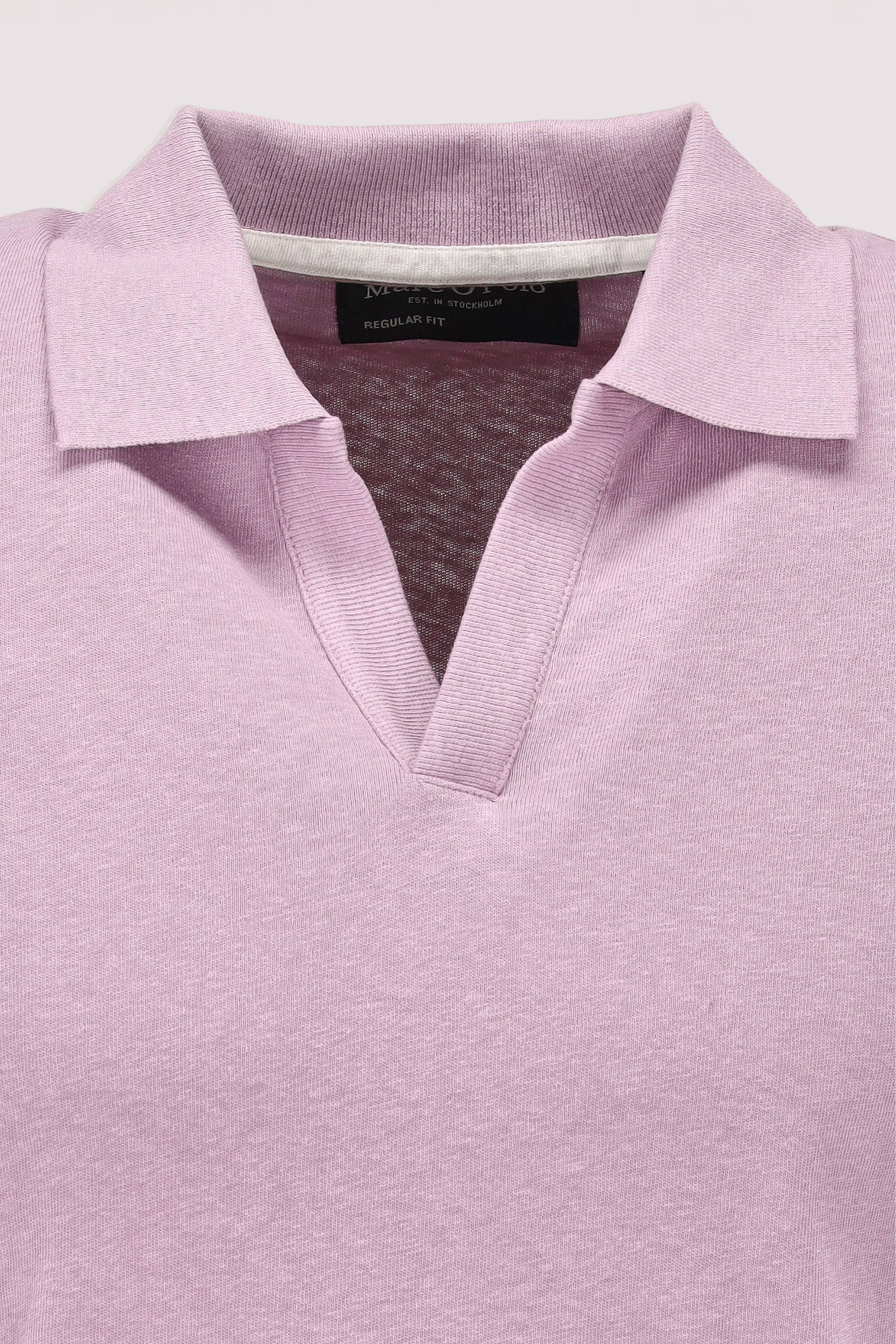 Marc O Polo Casual - Marc O'Polo Polo aus Baumwoll-Leinen
