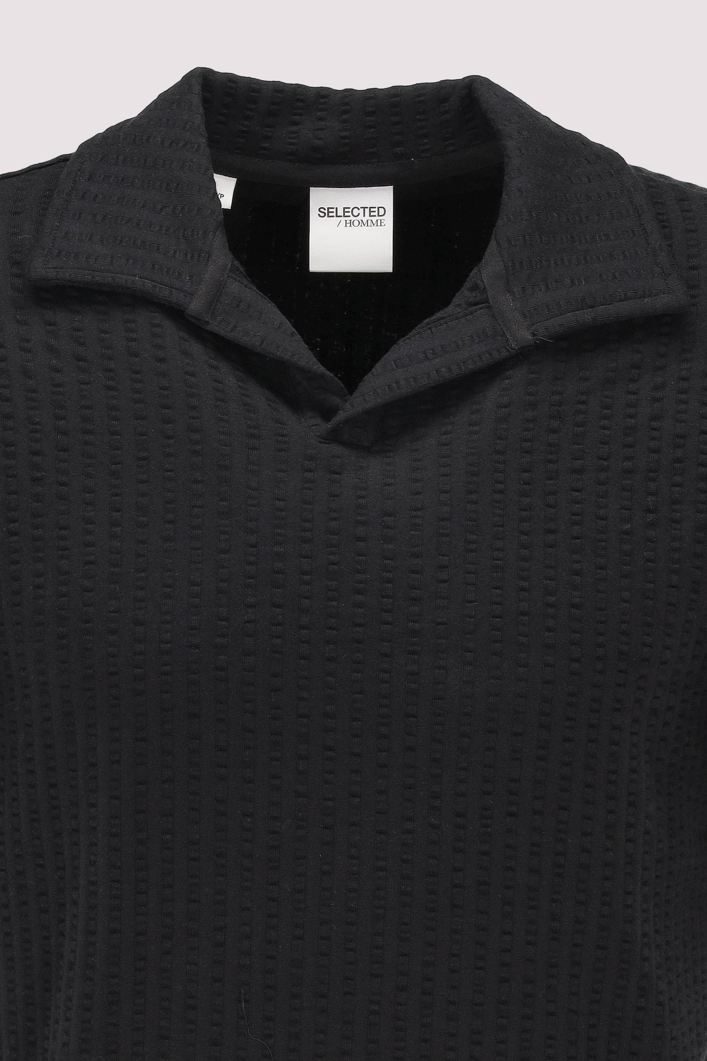 Selected - SLHBLAKE SPLITNECK SS POLO