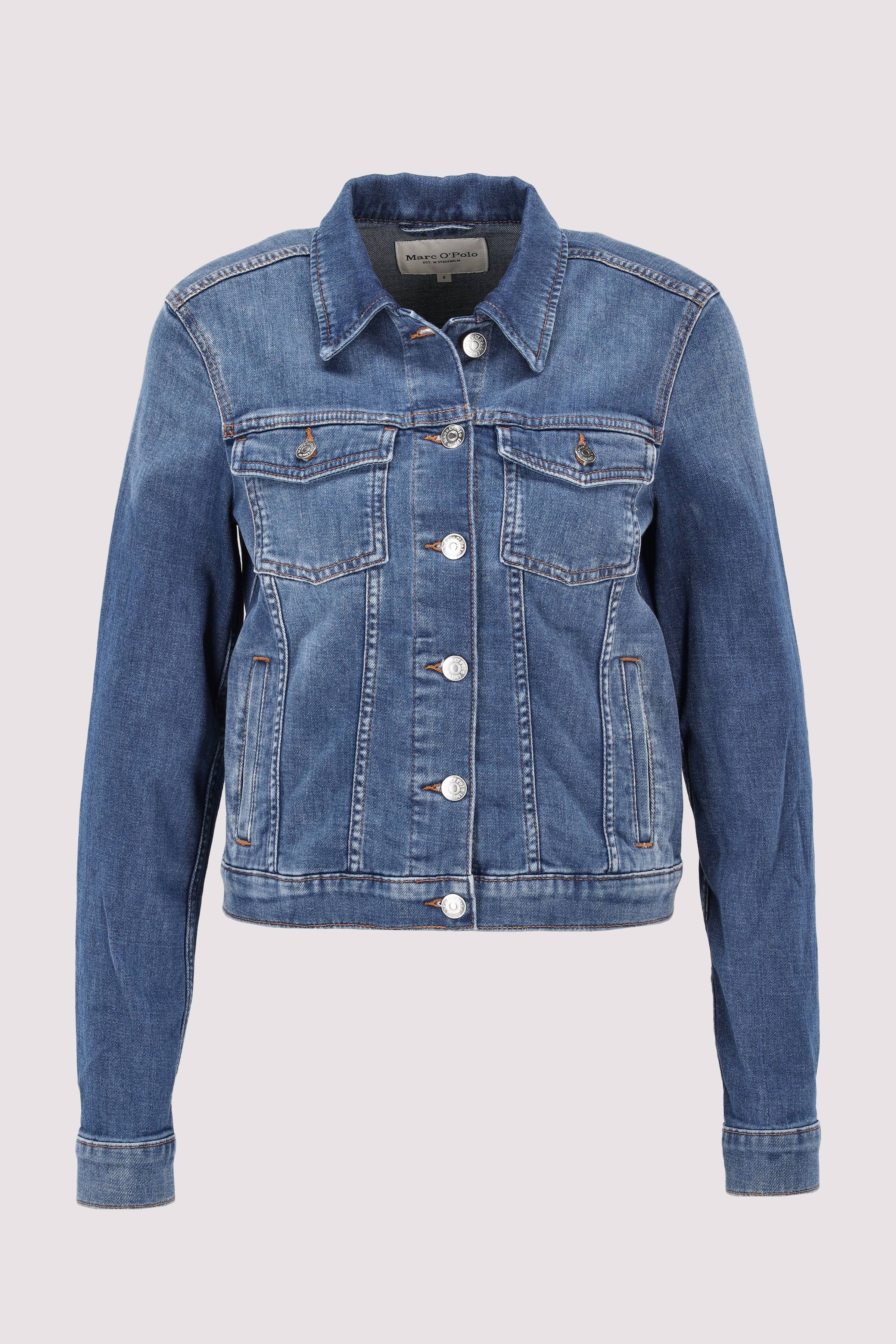 Denim Jacket, button closure, 