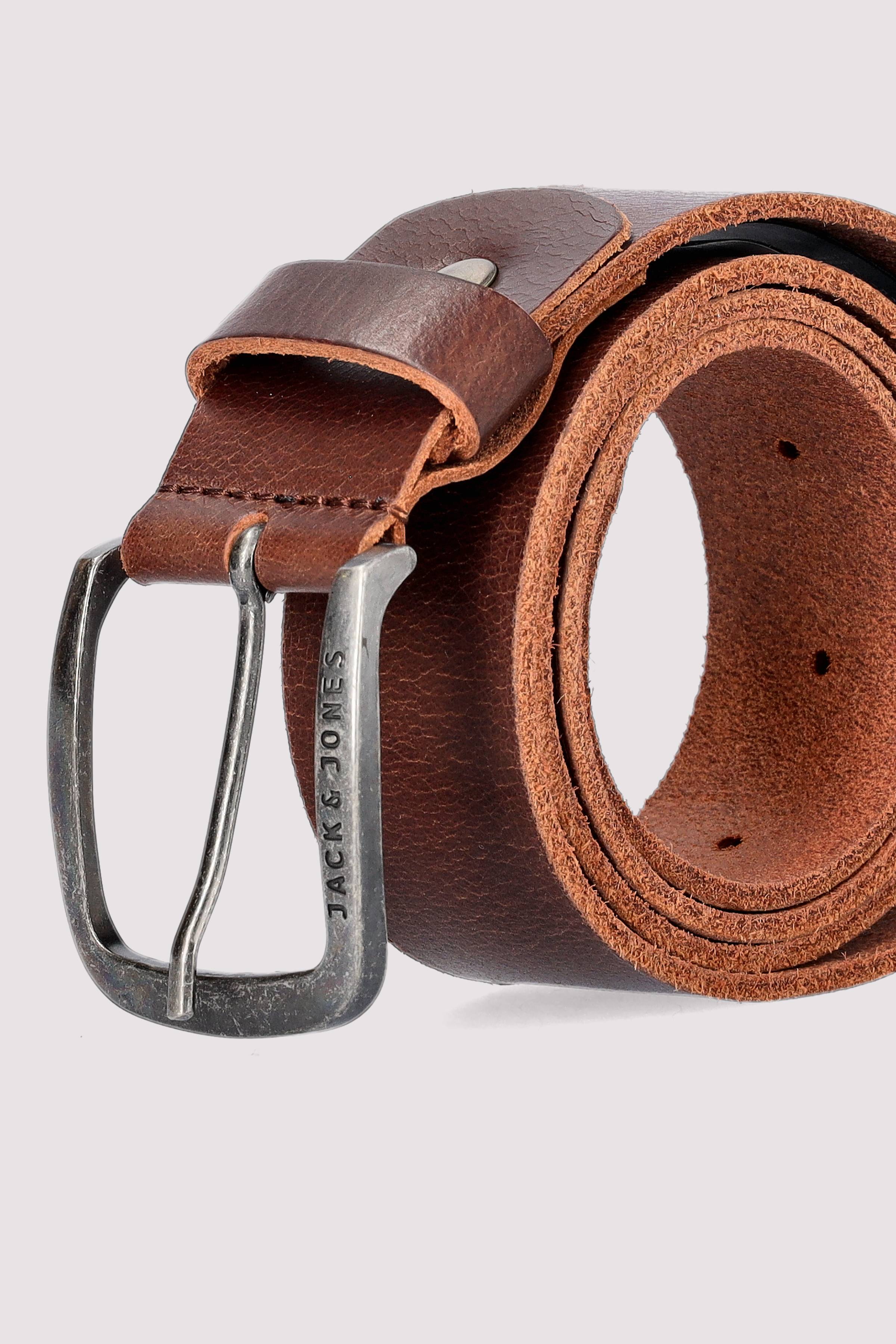 Jack and Jones - JACPAUL LEATHER BELT NOOS