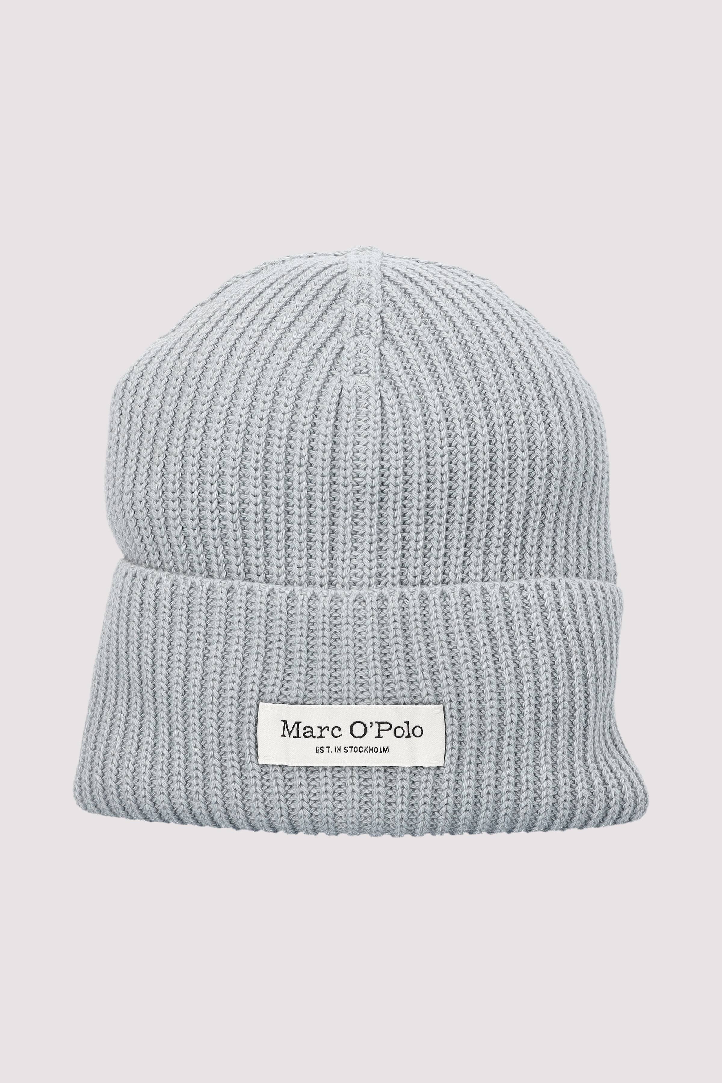 Marc O Polo Casual - Marc O'Polo Damen Mütze Blau Baumwolle