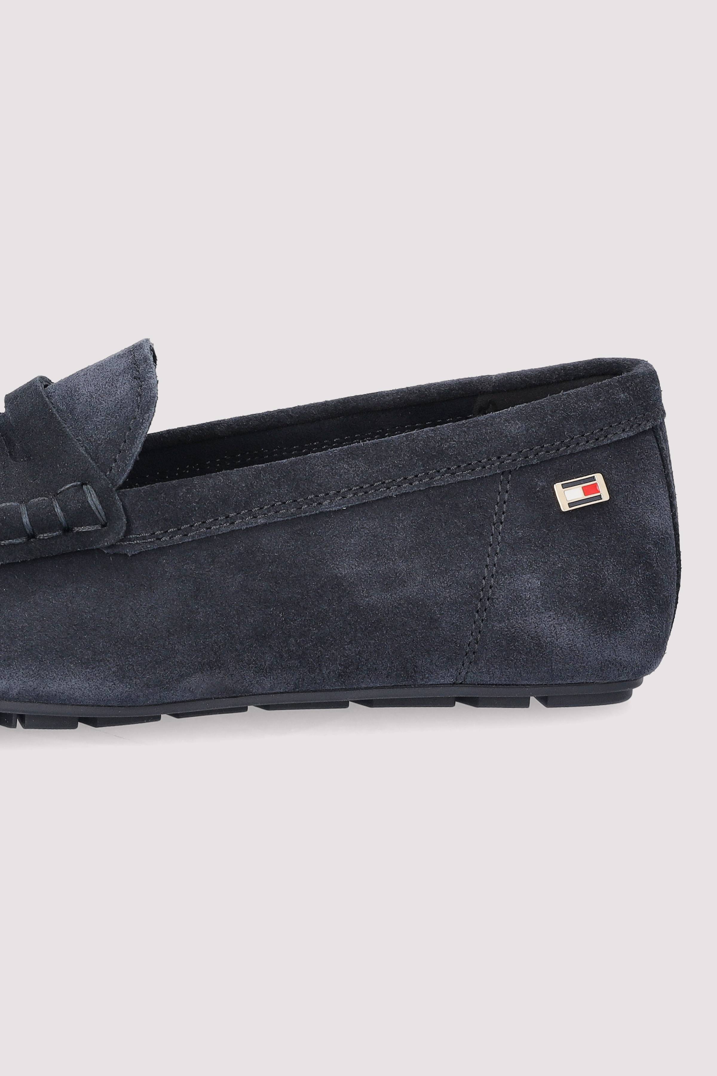 FLAG SOFT SUEDE DRIVER LOAFER