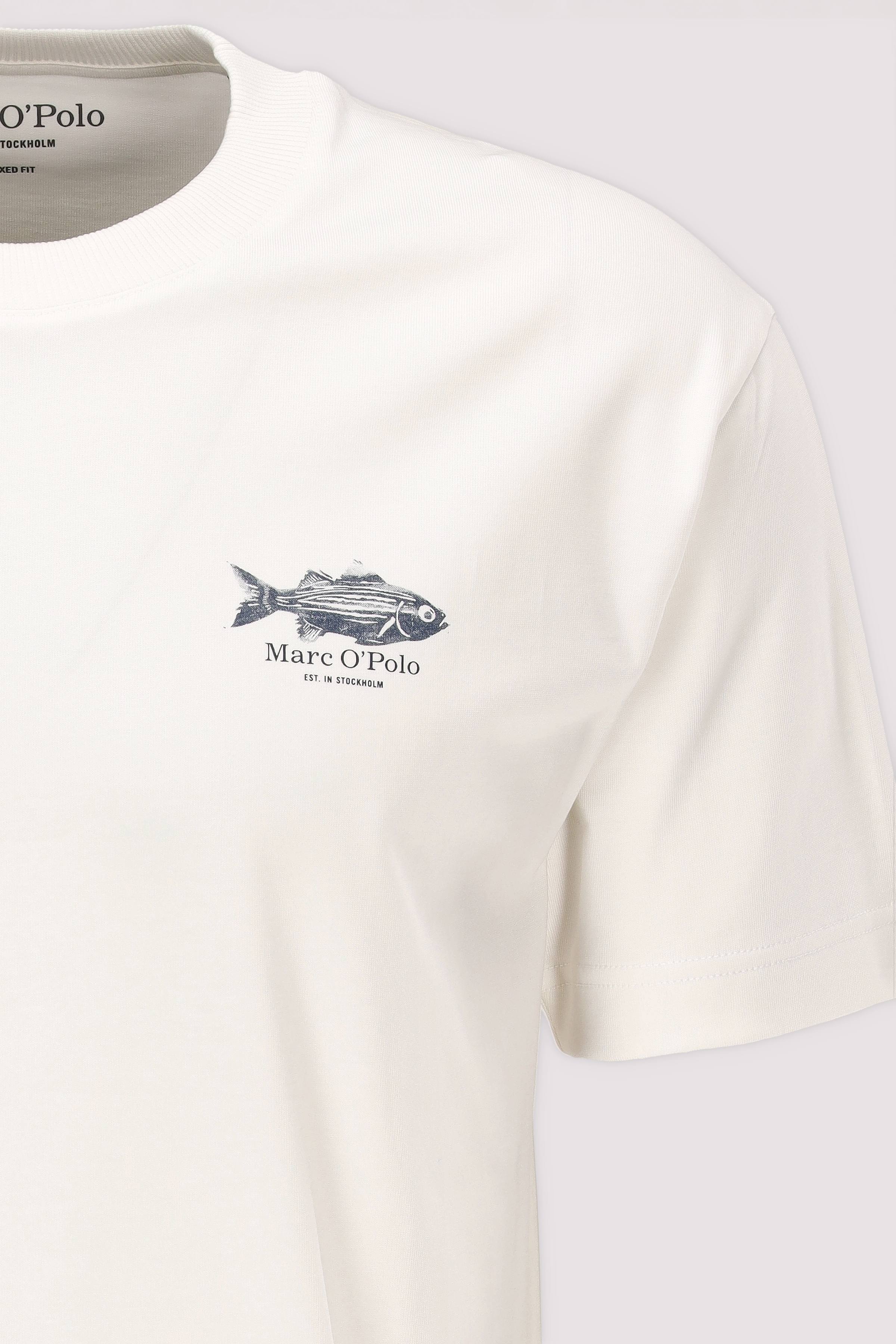Marc O Polo Casual - Marc O'Polo T-Shirt aus Baumwolle, beque