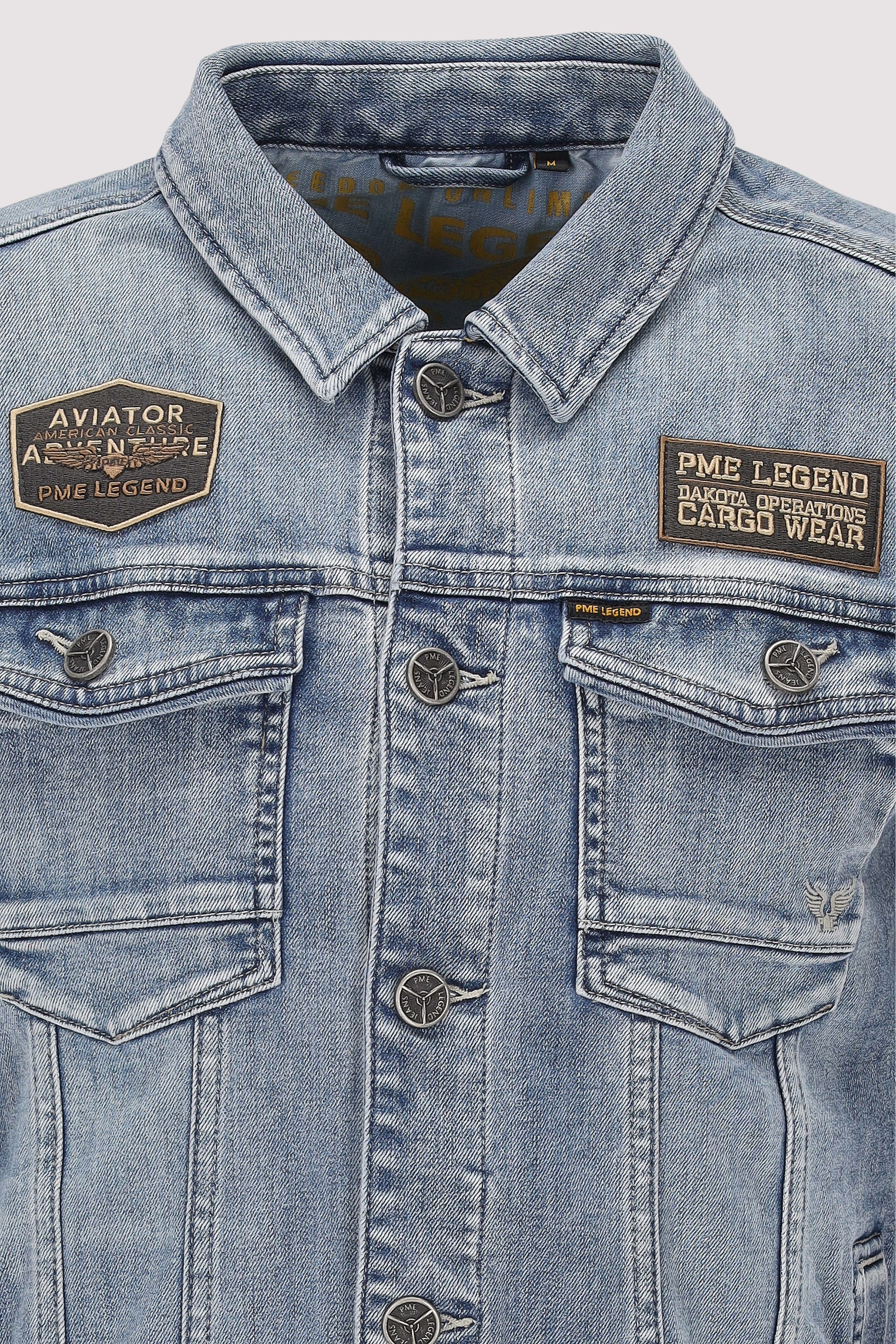 PME Legend - Denim Jacket SUMMER BLUE DENIM