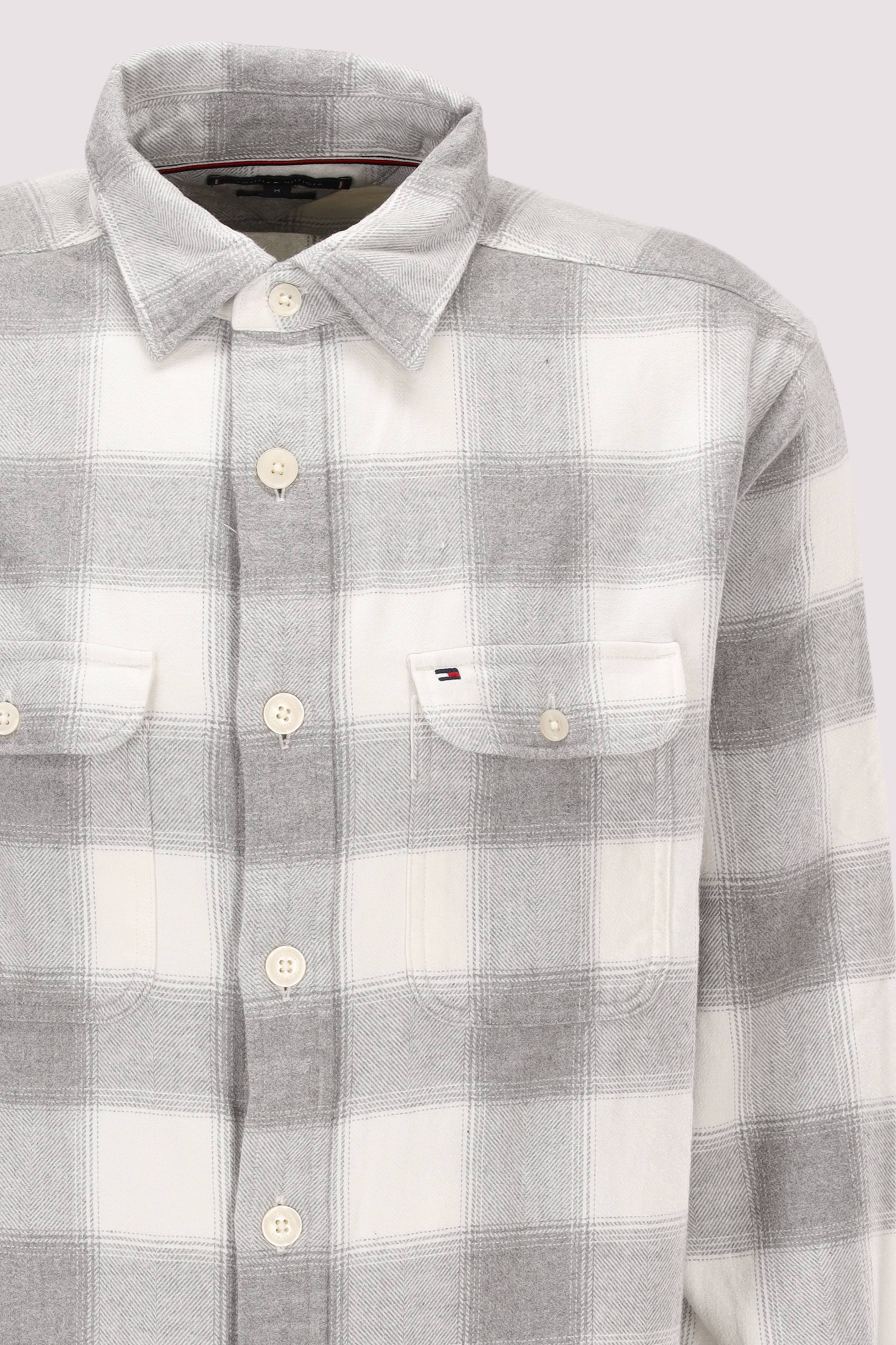 Tommy Hilfiger - FLANNEL CHECK SHIRT JACKET