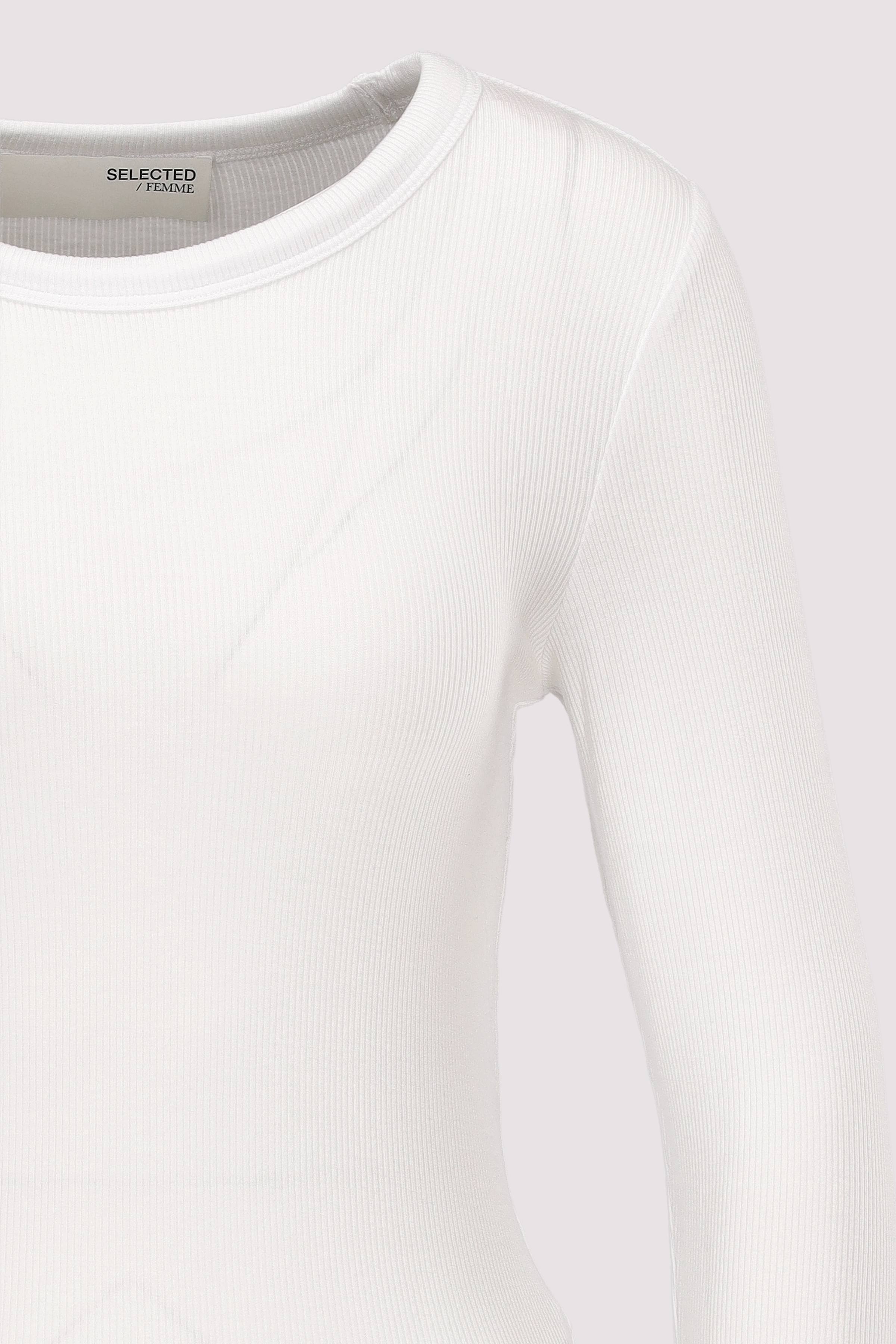 Selected - SLFDIANNA LS O-NECK TOP NOOS