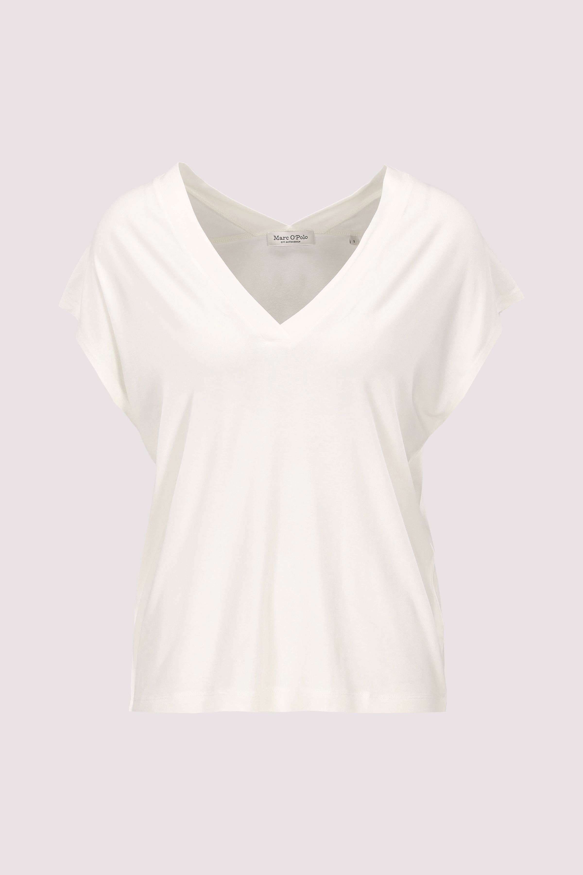 Jersey-blouse, short-sleeve