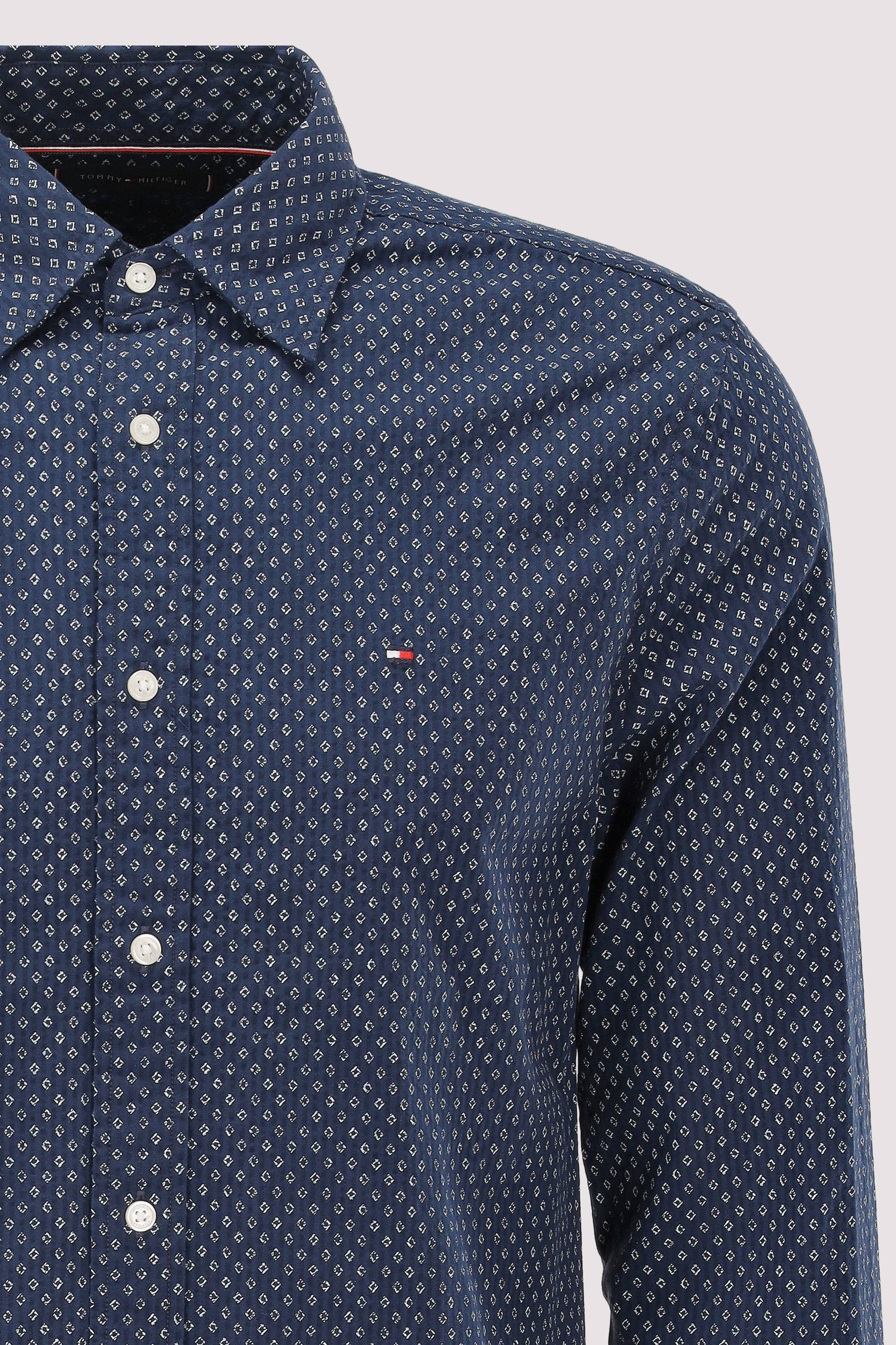 Tommy Hilfiger - SEERSUCKER PRINTED  RF SHIRT