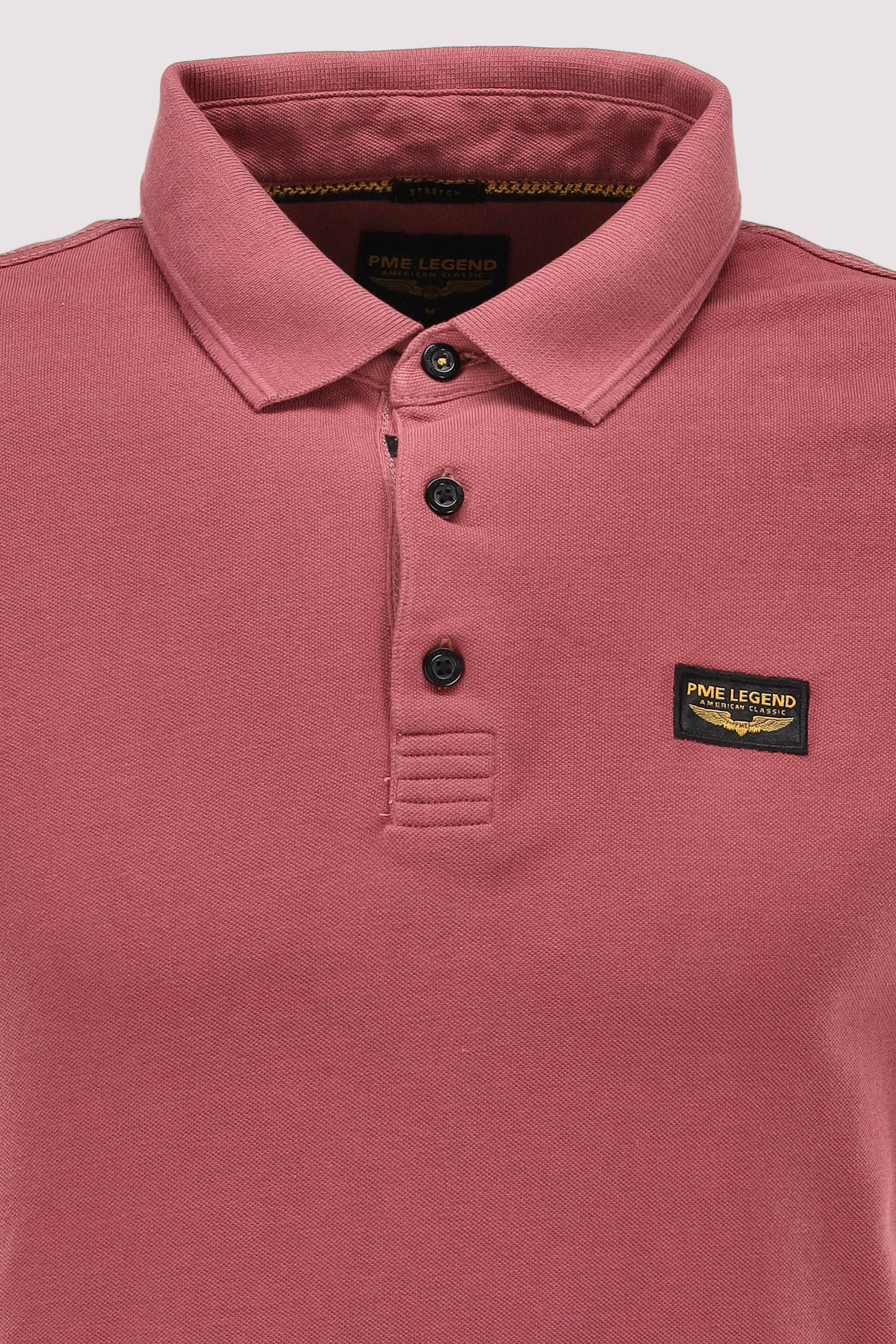 PME Legend - PME Legend Poloshirt Roan rouge