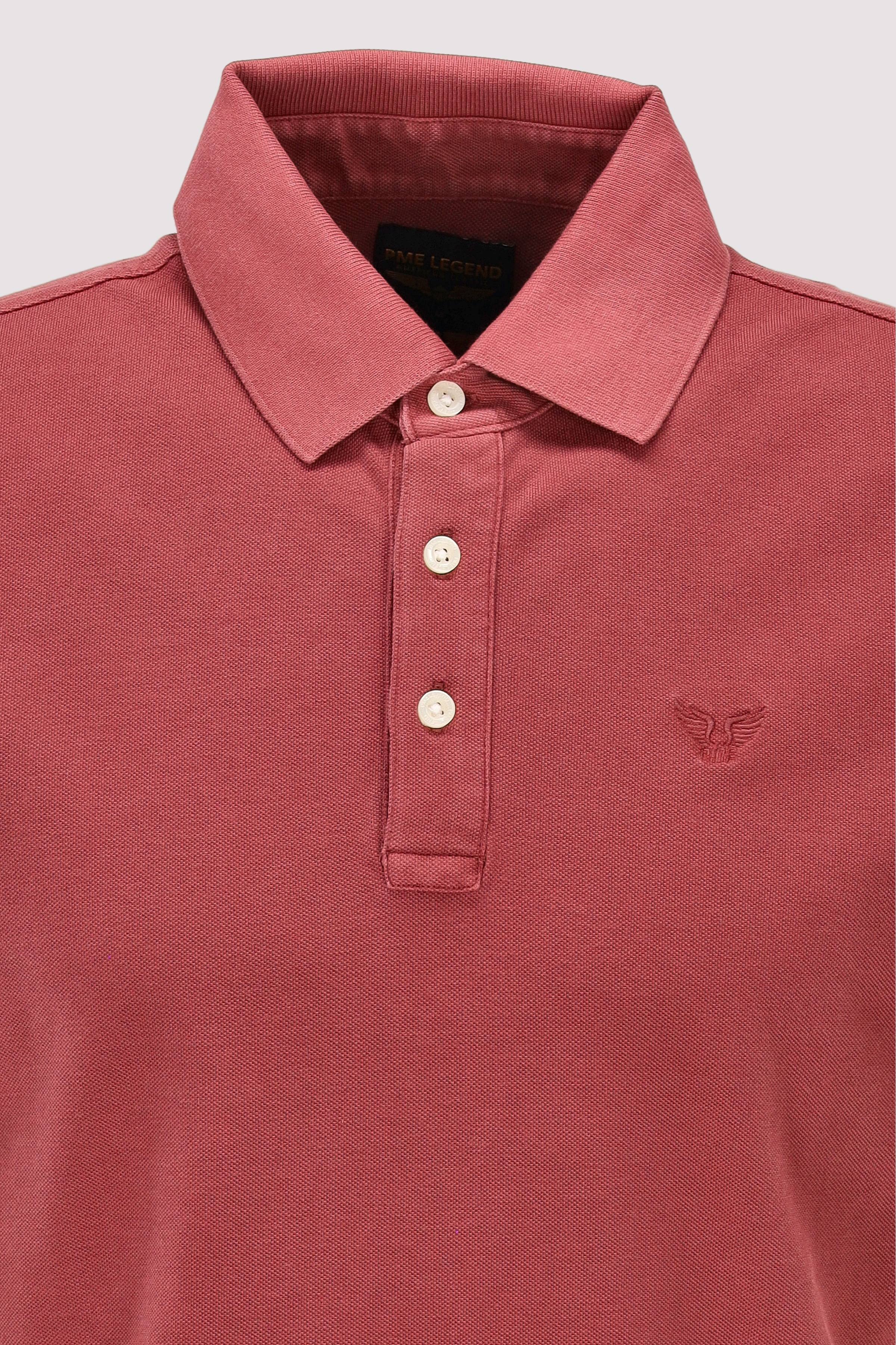 PME Legend - Short sleeve polo garment dyed