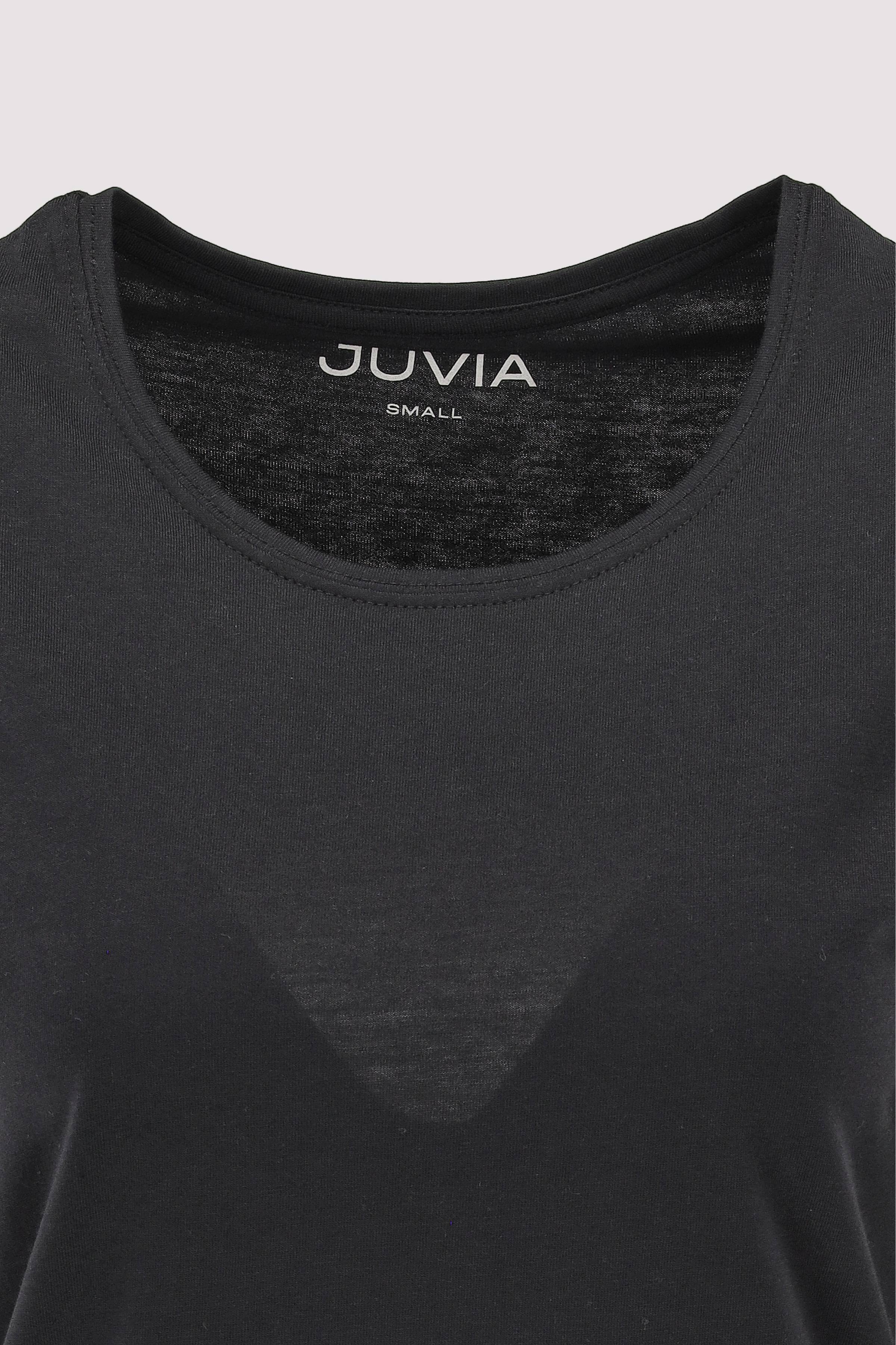 Juvia - Ärmelloses T-Shirt Juvia in Schwarz