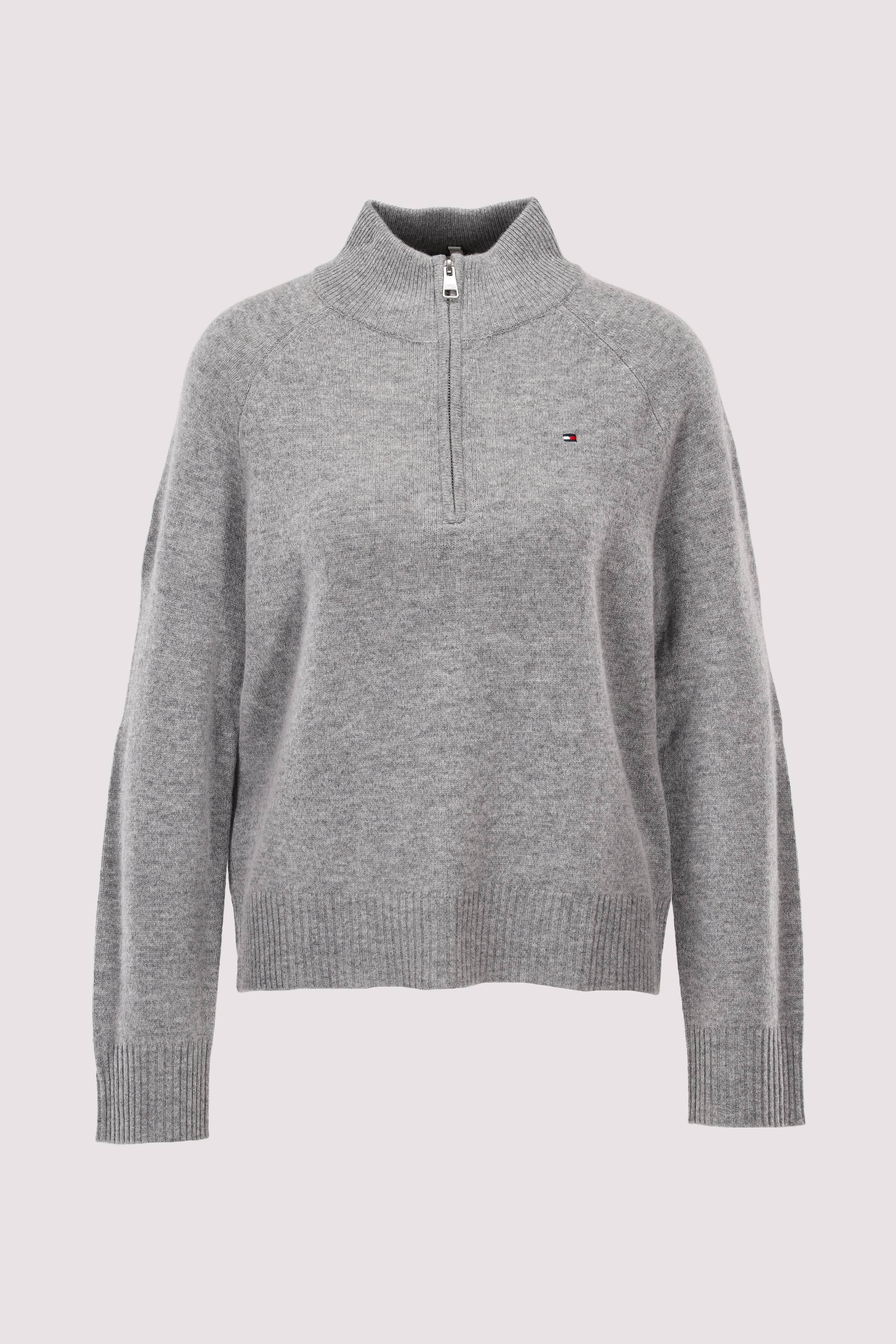 Tommy Hilfiger Strickjacke grau