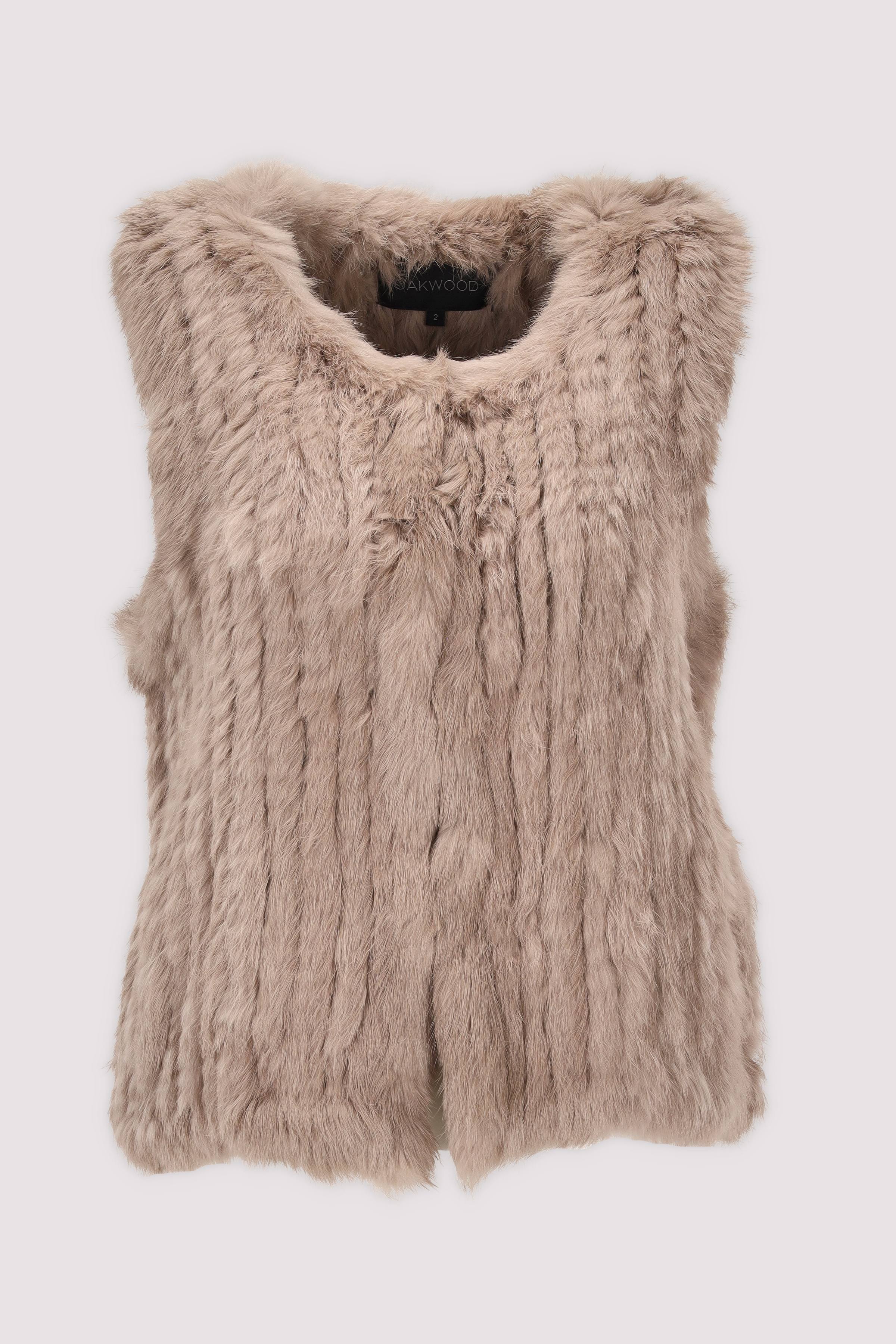 Oakwood Weste Dark Beige, zeitlos und vi