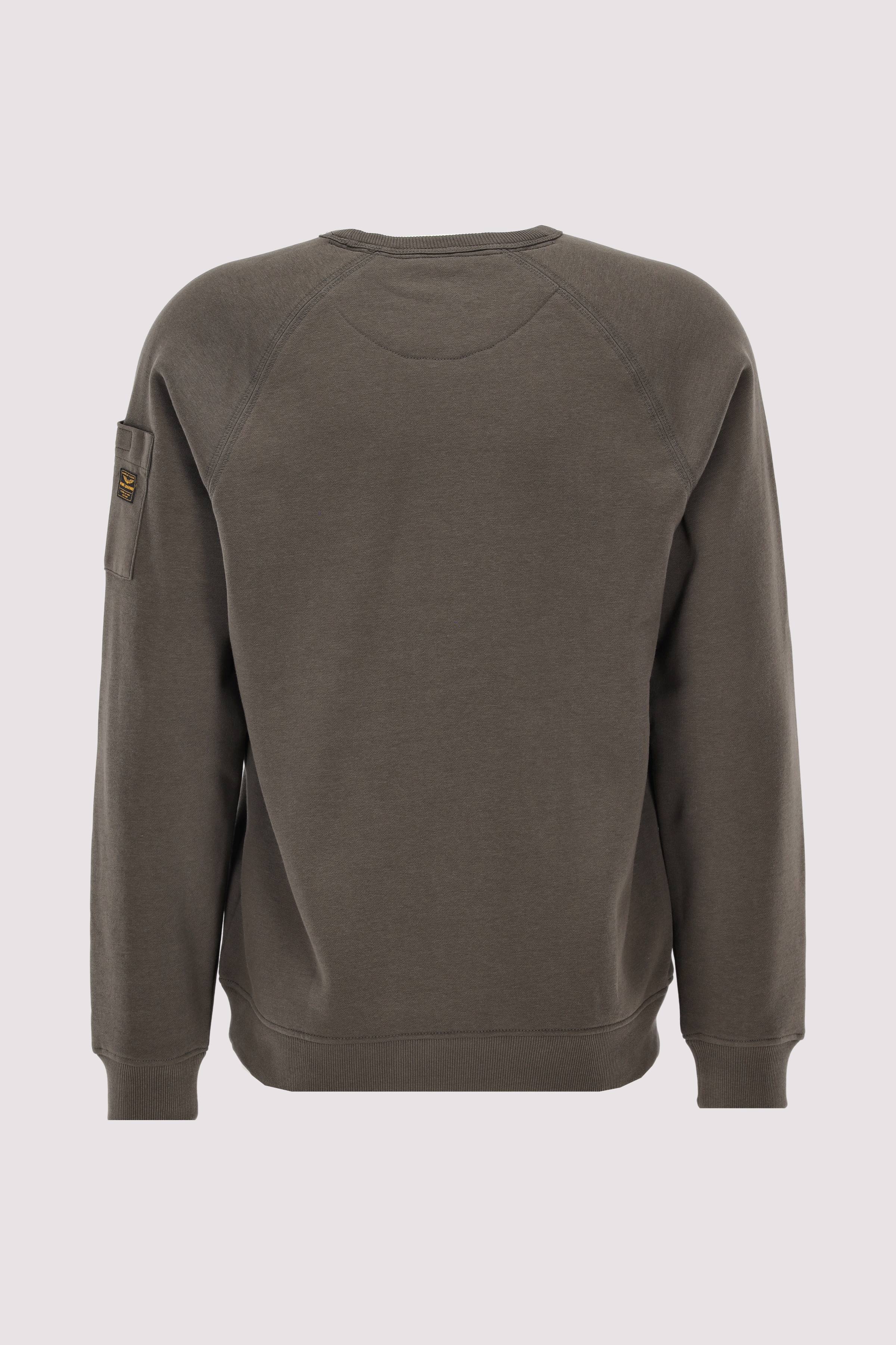 Crewneck soft fleece sweat