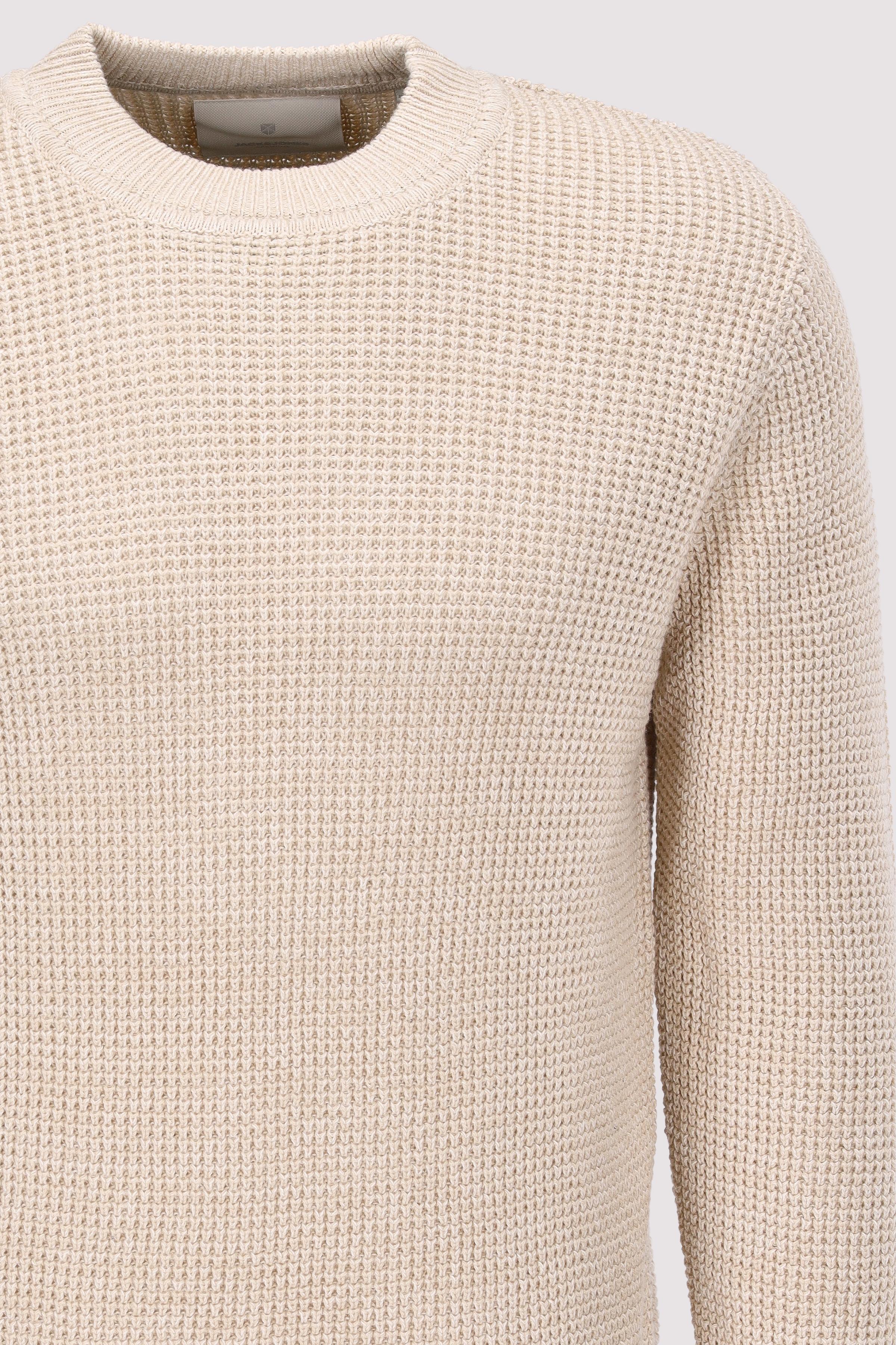 Jack and Jones - JPRCCVIGGO WAFFLE KNIT CREW NE Jack and Jones - JPRCCVIGGO WAFFLE KNIT CREW NE