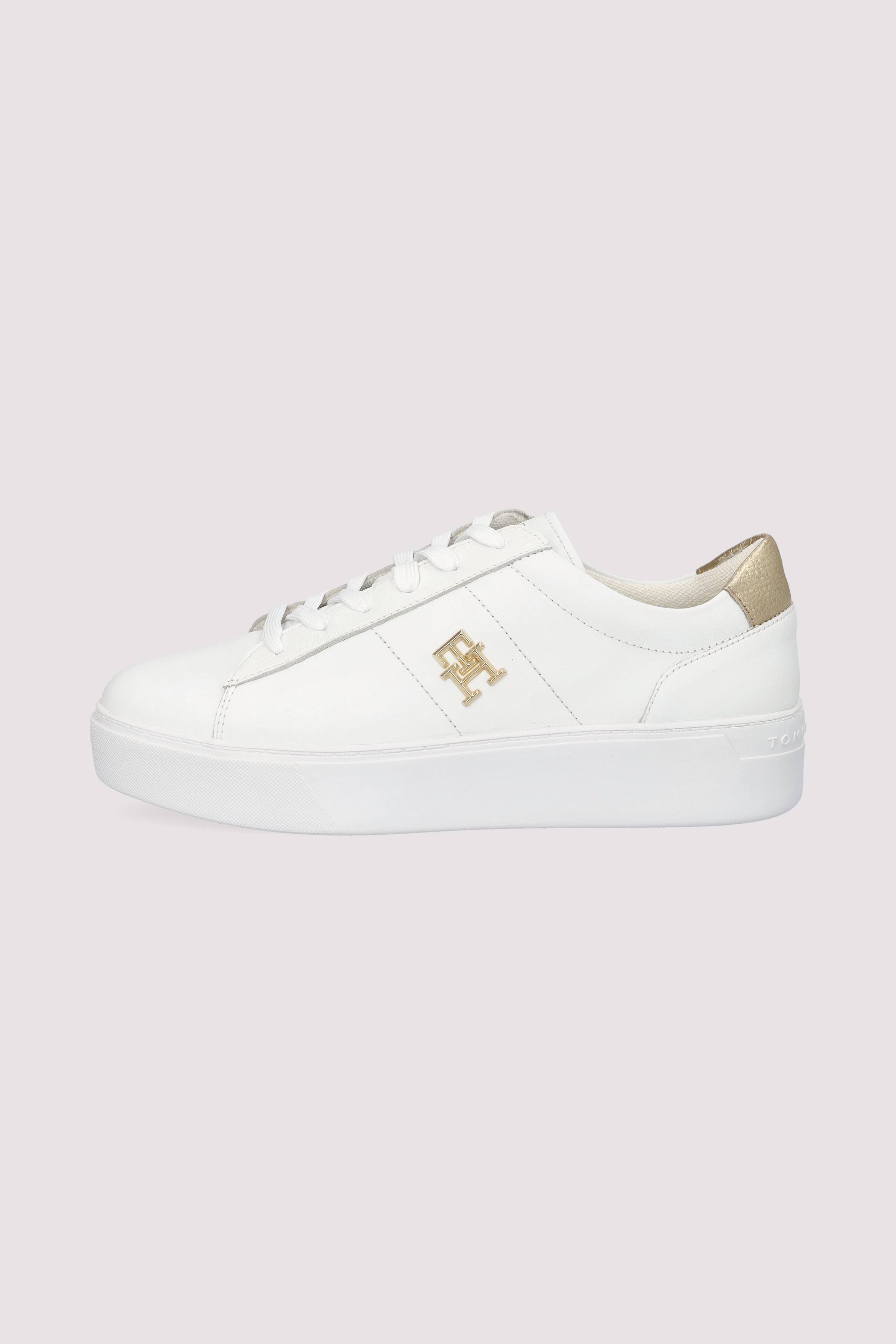 PLATFORM COURT SNEAKER METALLI