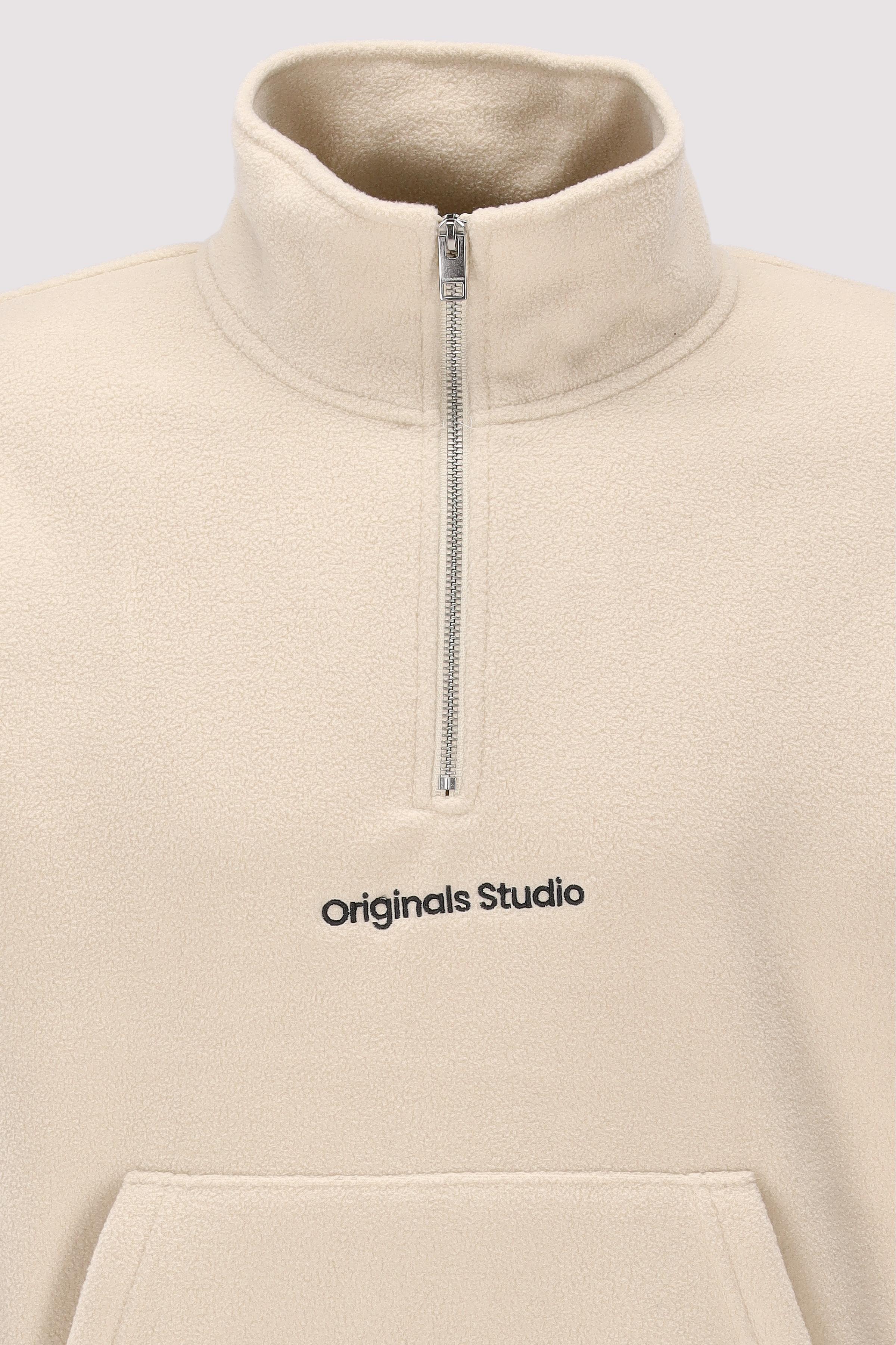Jack and Jones - JORVESTERBRO FLEECE QUARTER ZI