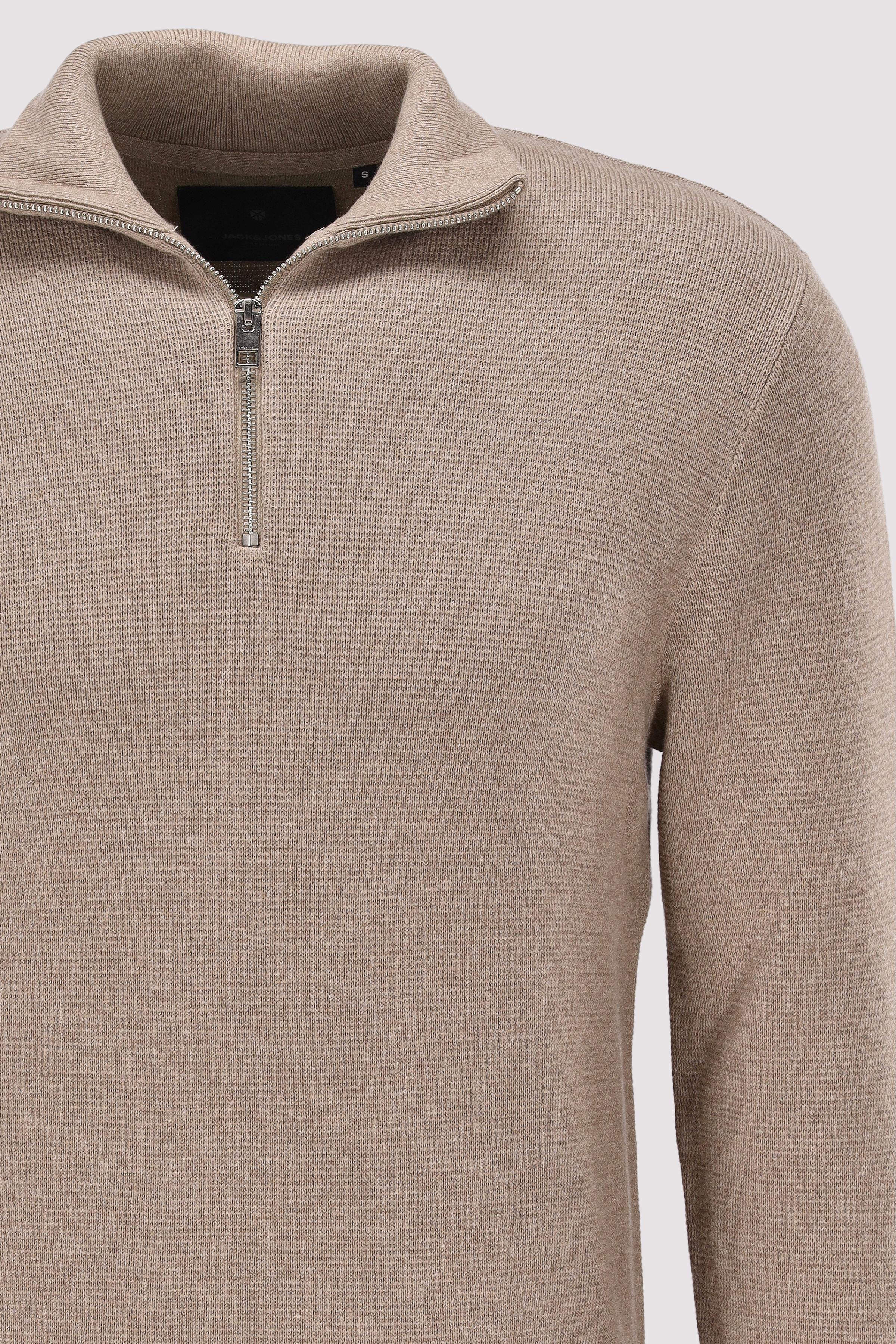Jack and Jones - JPRCCMILANO STITCH KNIT HALF Z Jack and Jones - JPRCCMILANO STITCH KNIT HALF Z
