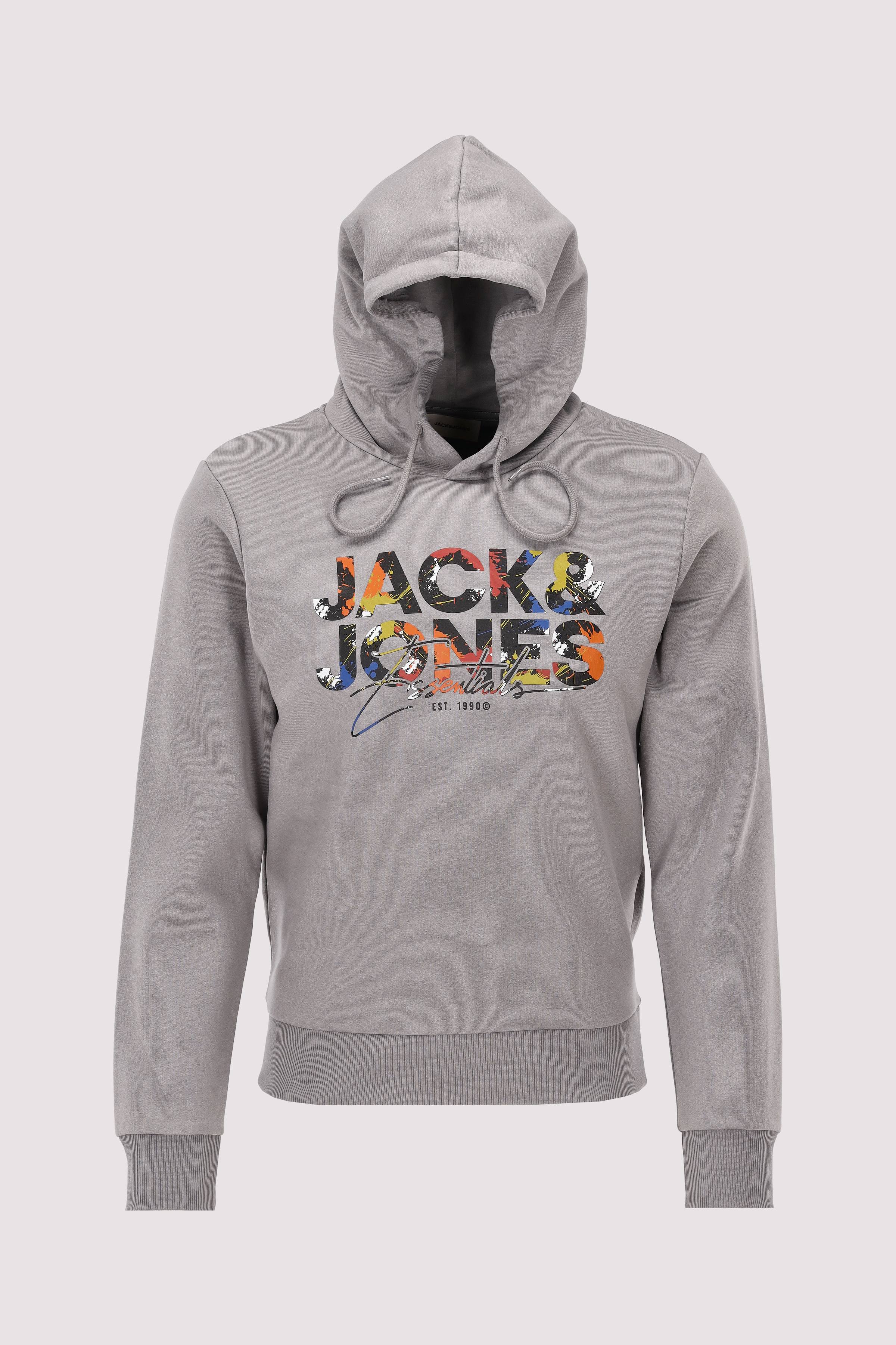 Jack and Jones - JJGEPLAS SWEAT HOOD LN Jack and Jones - JJGEPLAS SWEAT HOOD LN