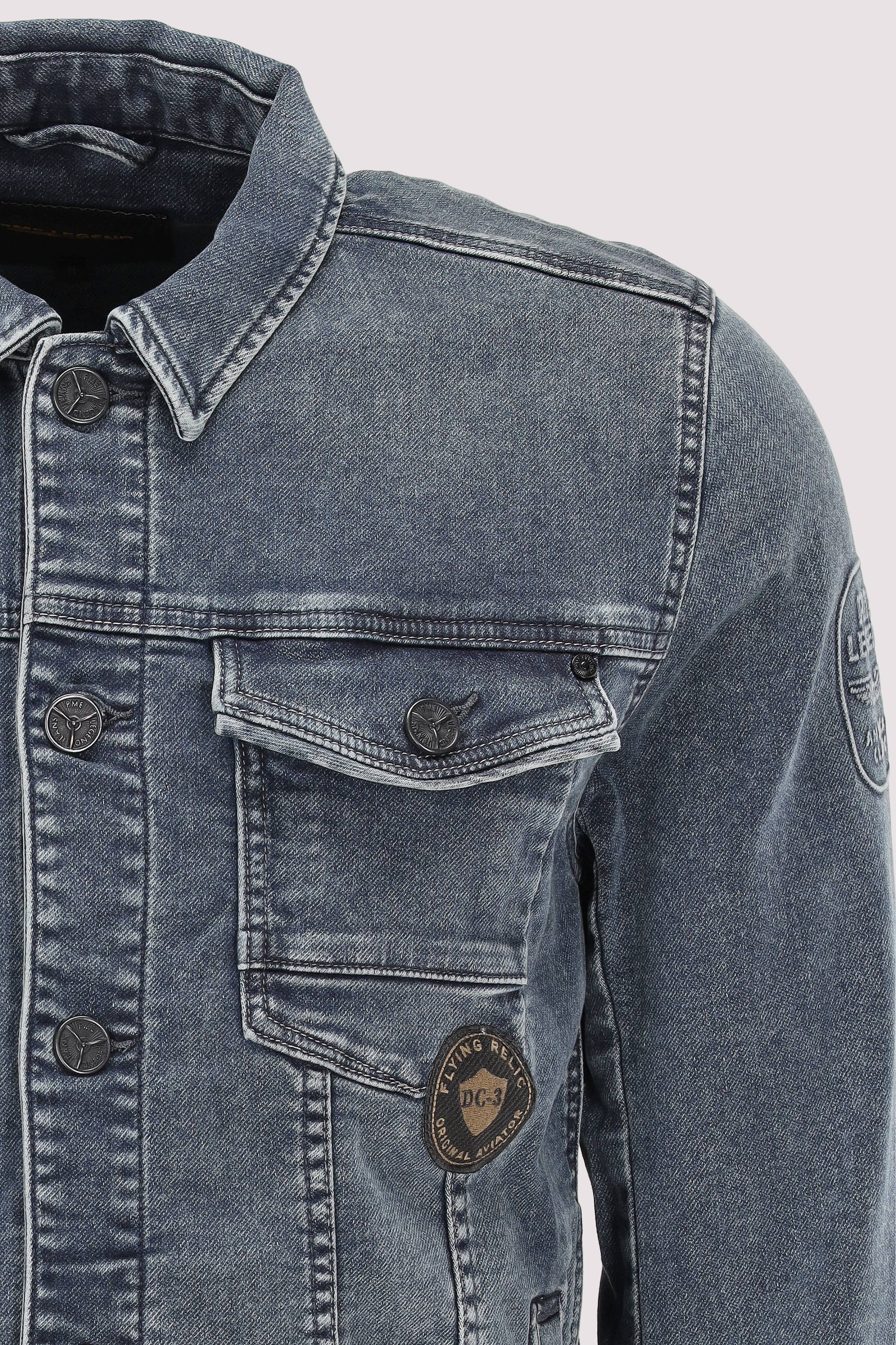 PME Legend - PME Legend Jeansjacke Denim grün robust
