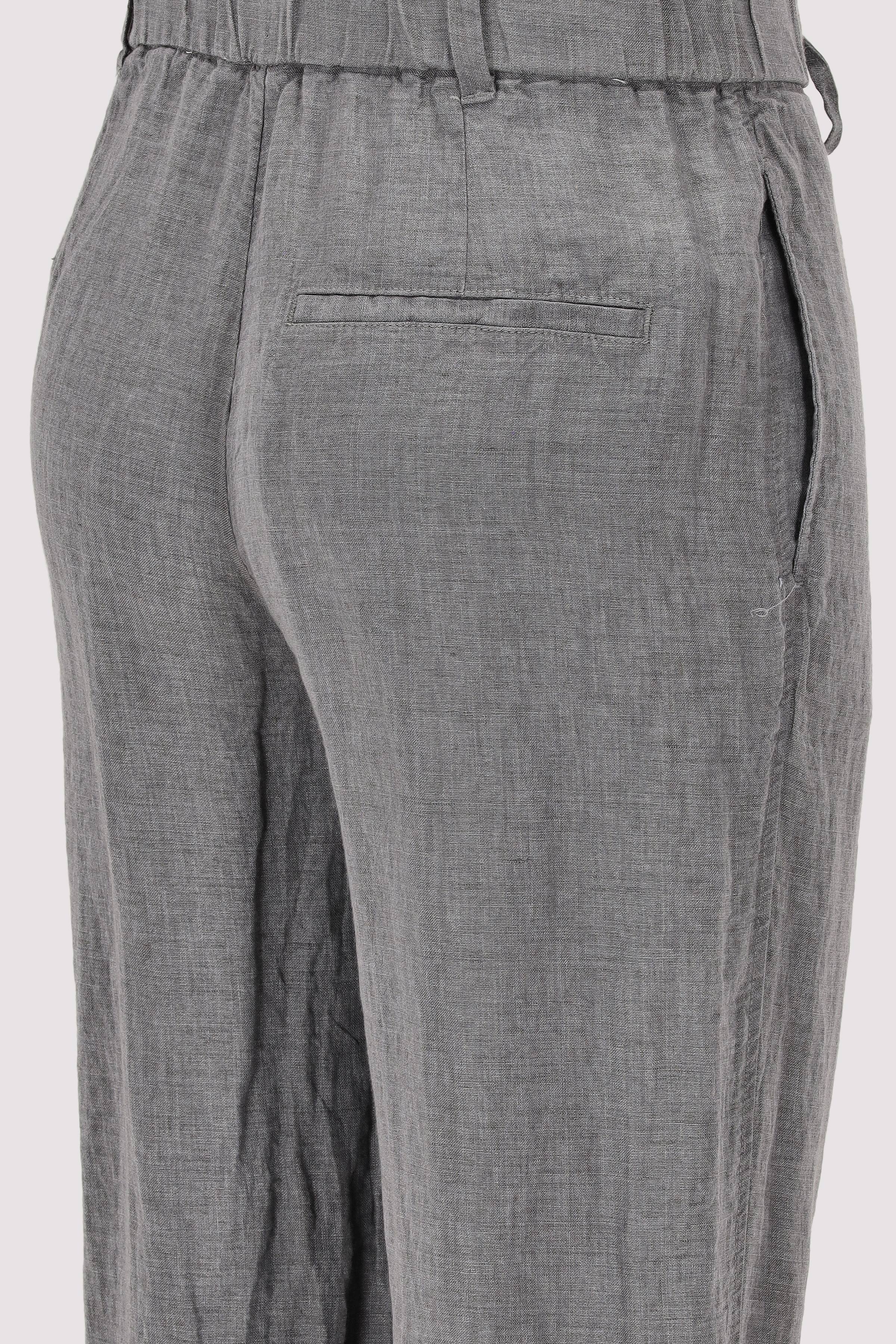 Marc O Polo Casual - Marc O'Polo Leinenhose Grau